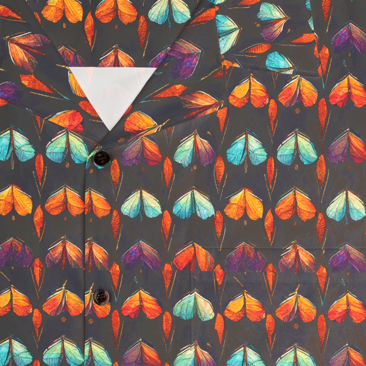 Quilted Wings Men's Hawaiian Shirt