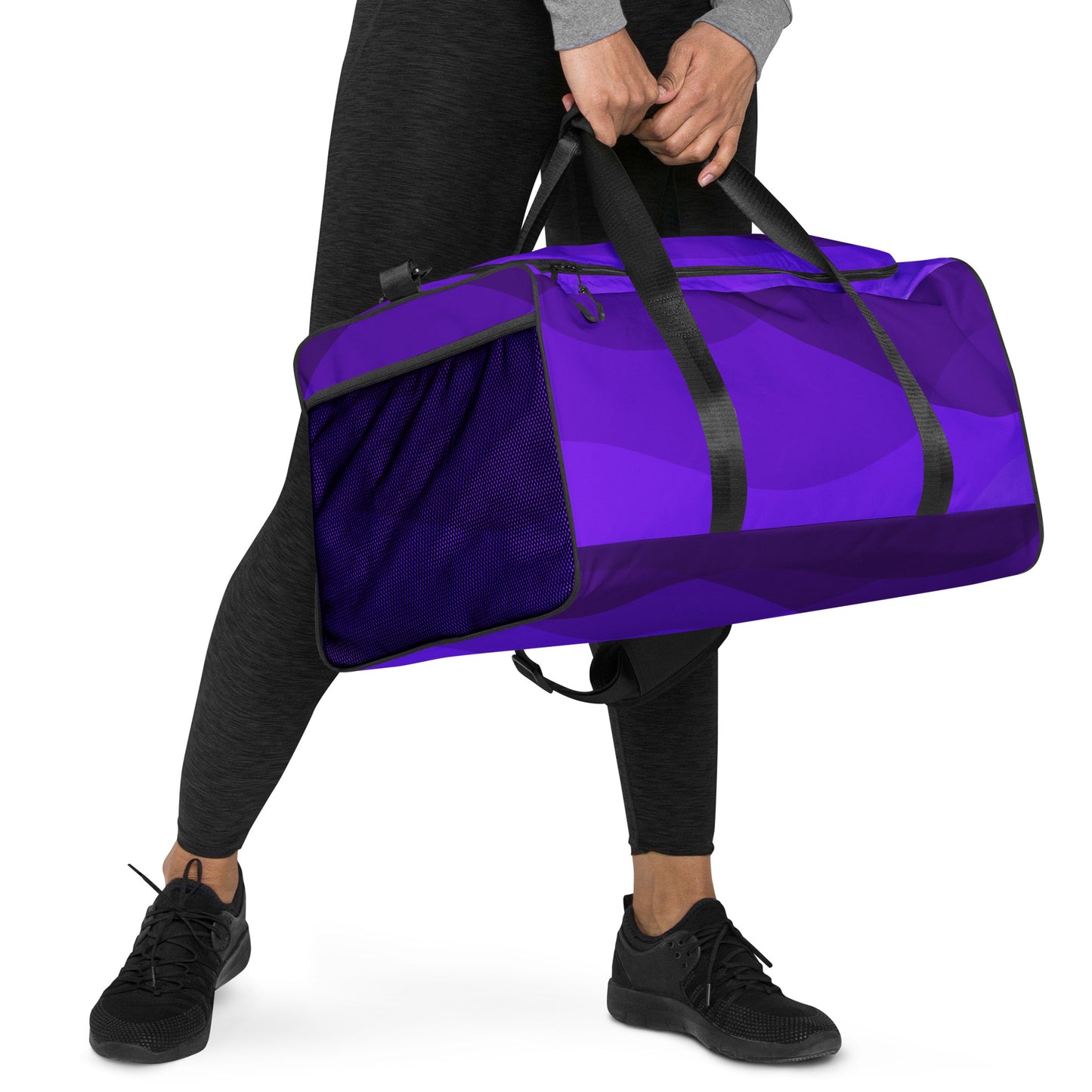 Violet Swirls Duffle bag