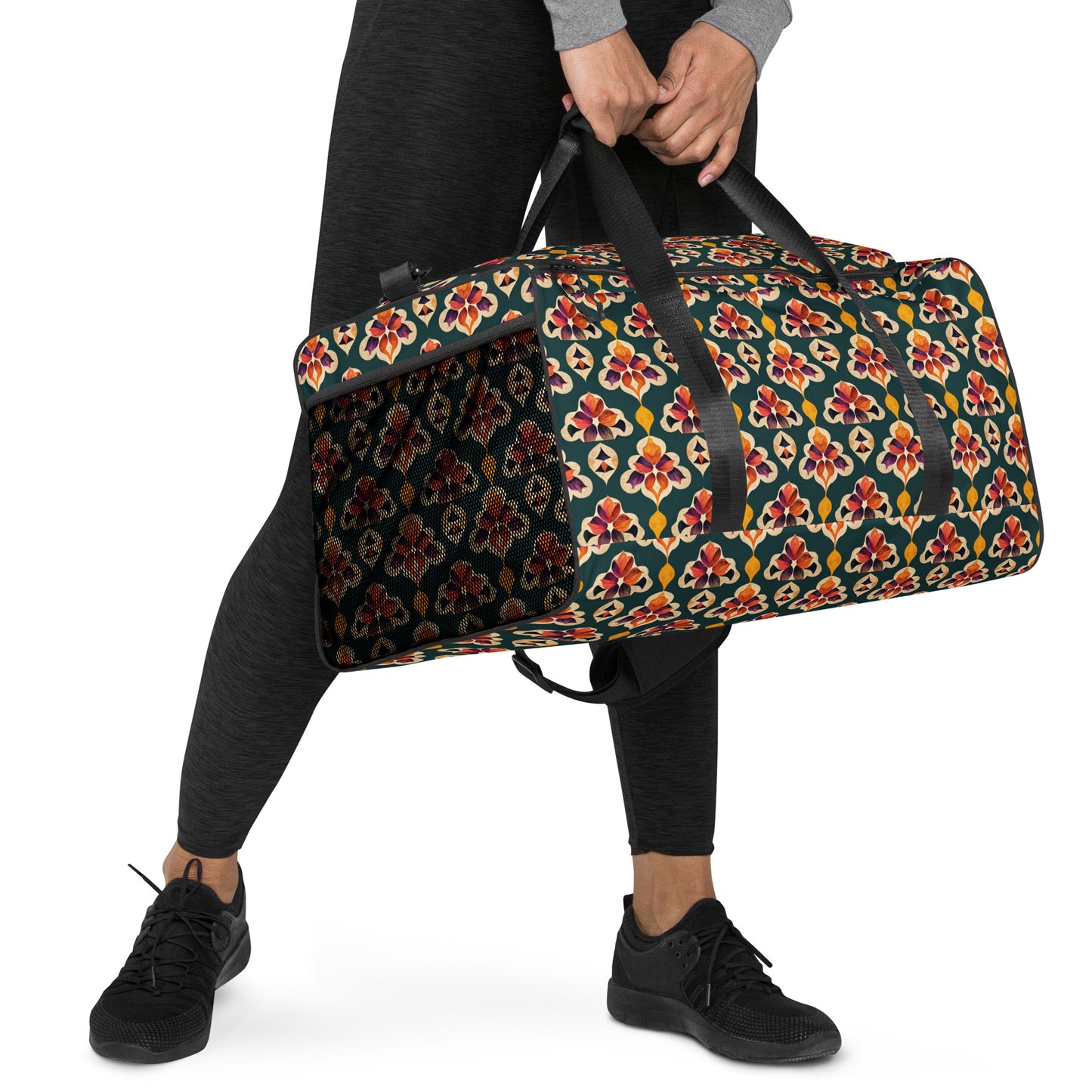 Ifrane’s Rainbow Blossoms Duffle bag