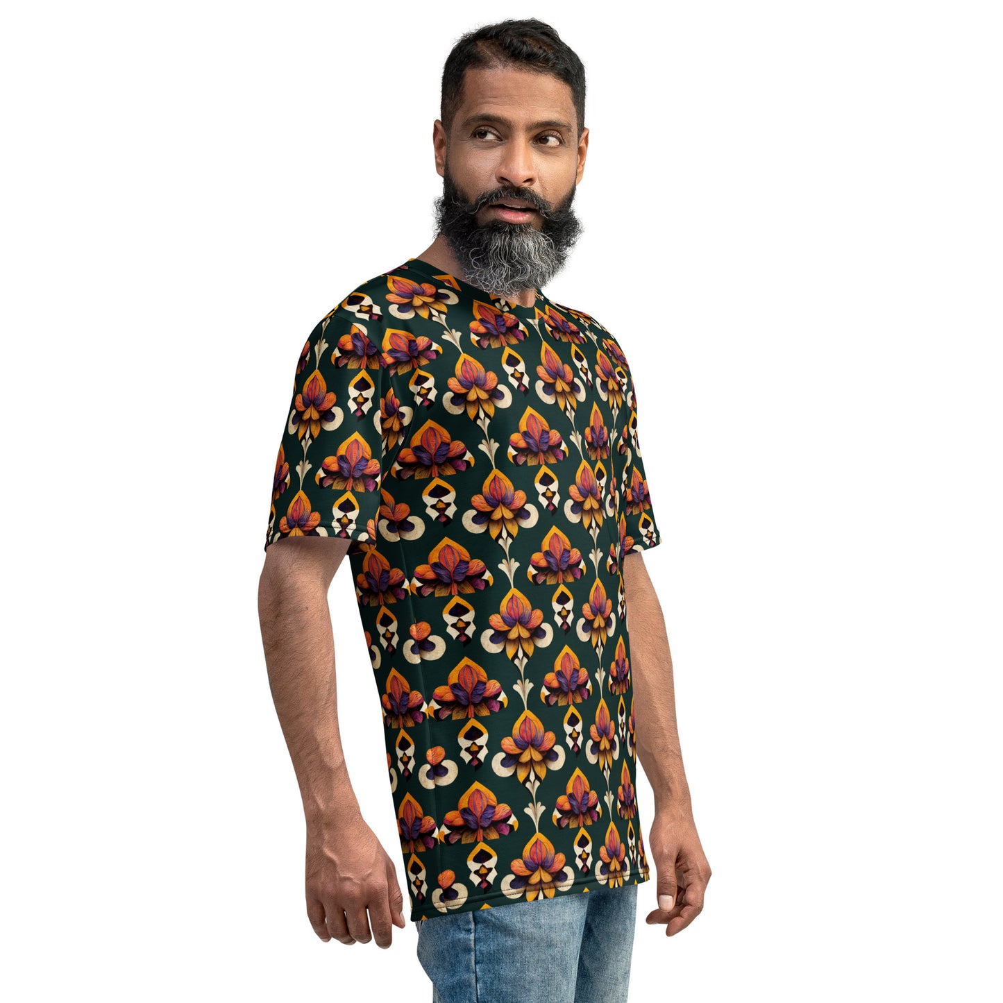 Taza’s Radiant Petals Men's t-shirt