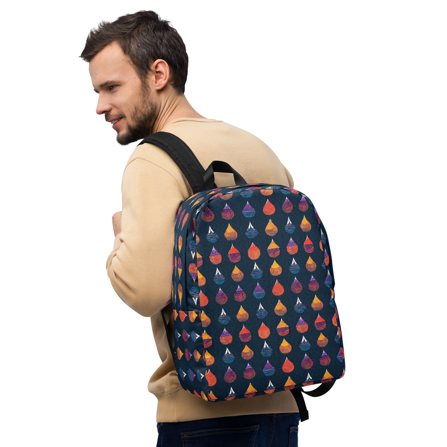 Prismatic Precipitation Minimalist Backpack