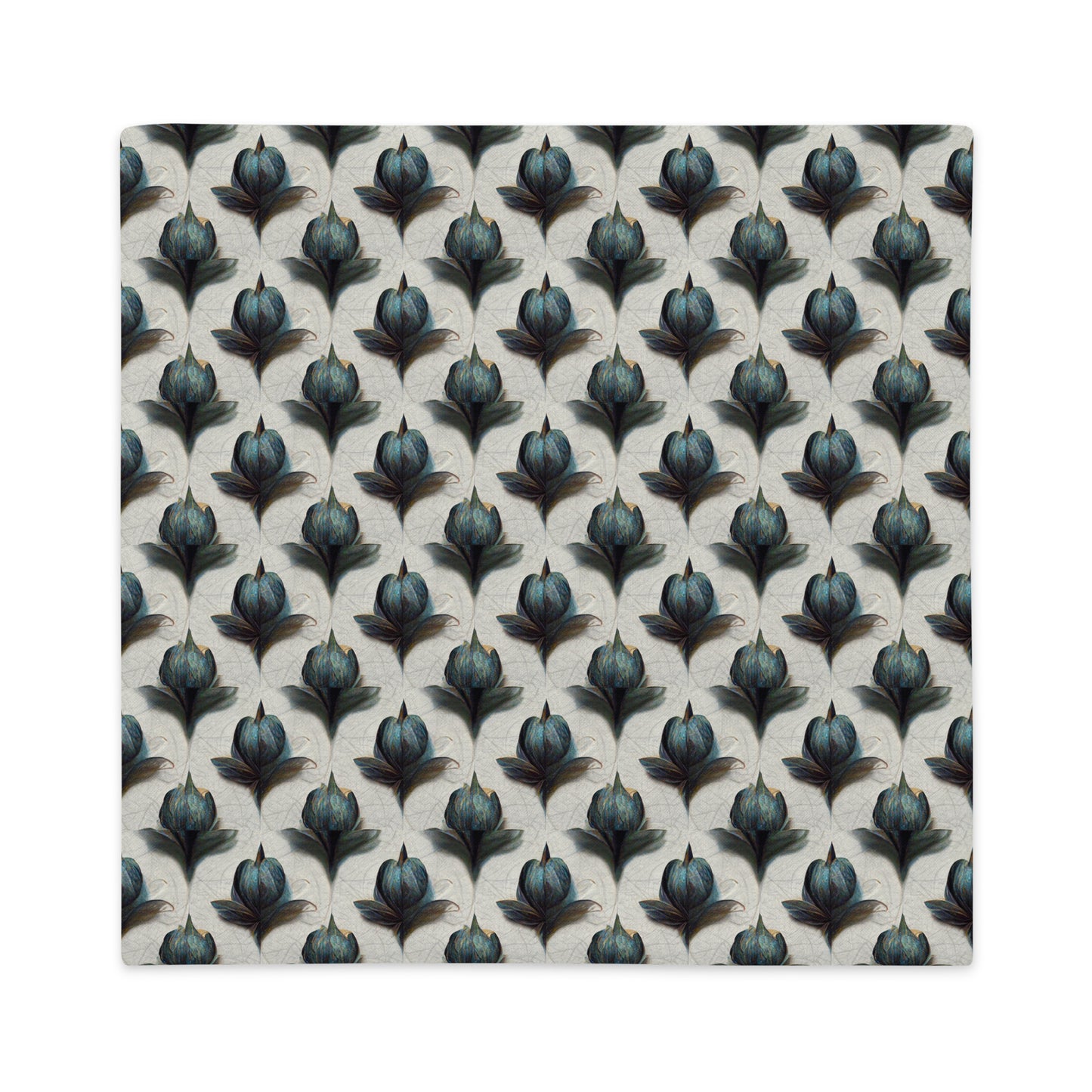 Serenity in Blue Premium Pillow Case