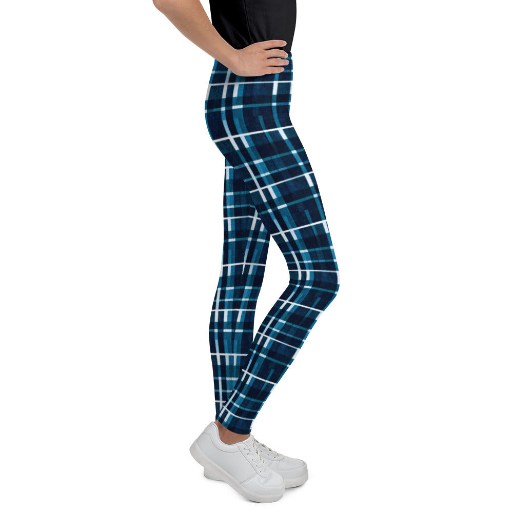 Royal Blue Scottish Heritage Junior Girl’s Leggings