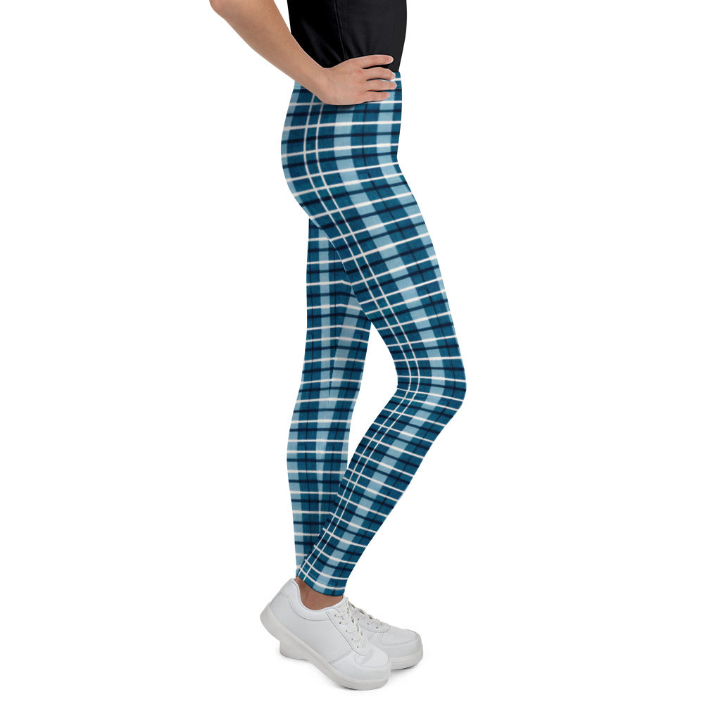 Scotsman’s Skyward Plaid Junior Girl’s Leggings