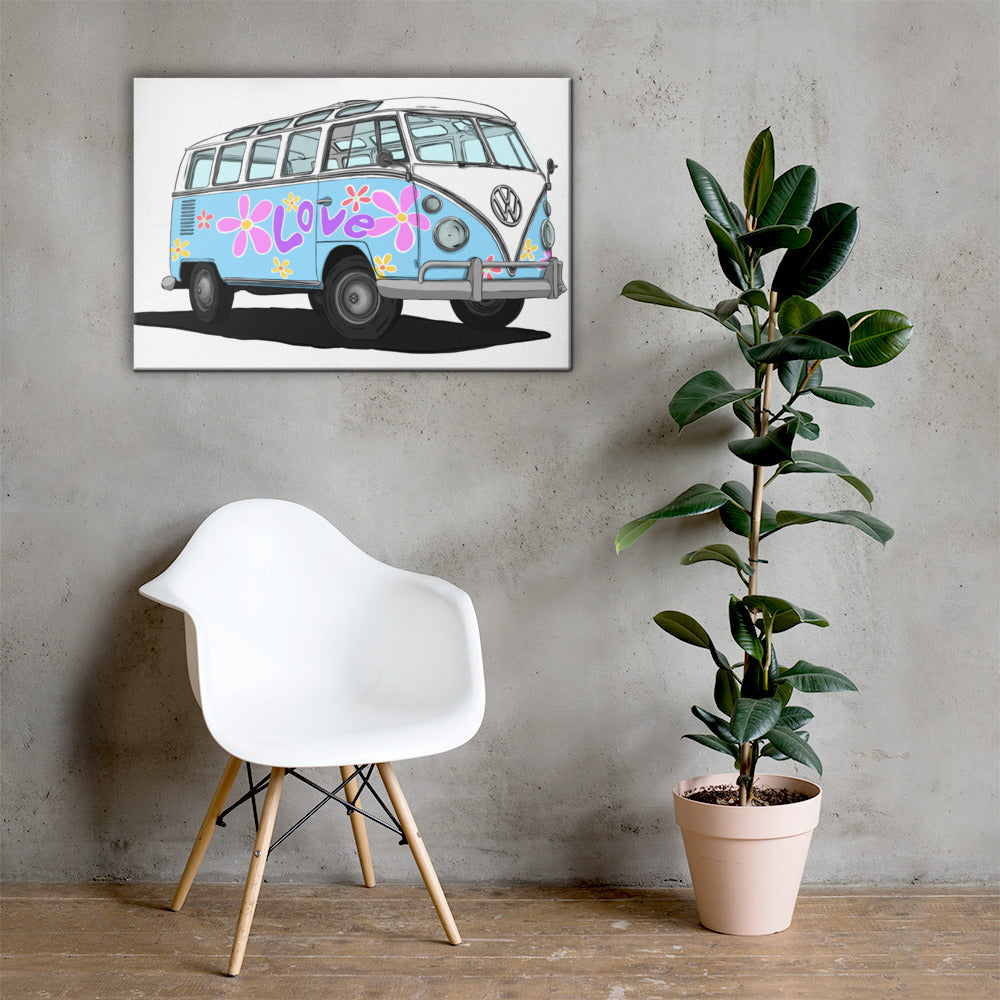 VW Love Canvas