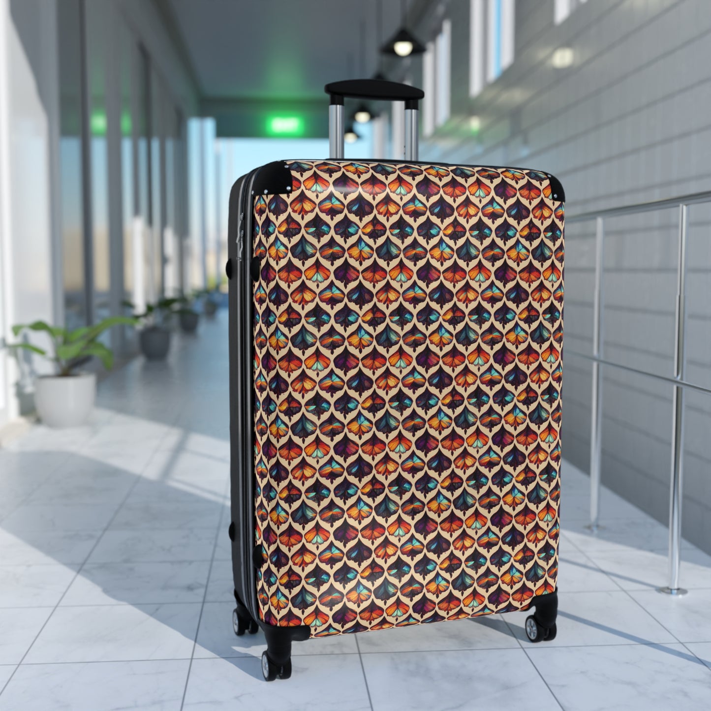 Butterfly Kaleidoscope Suitcase