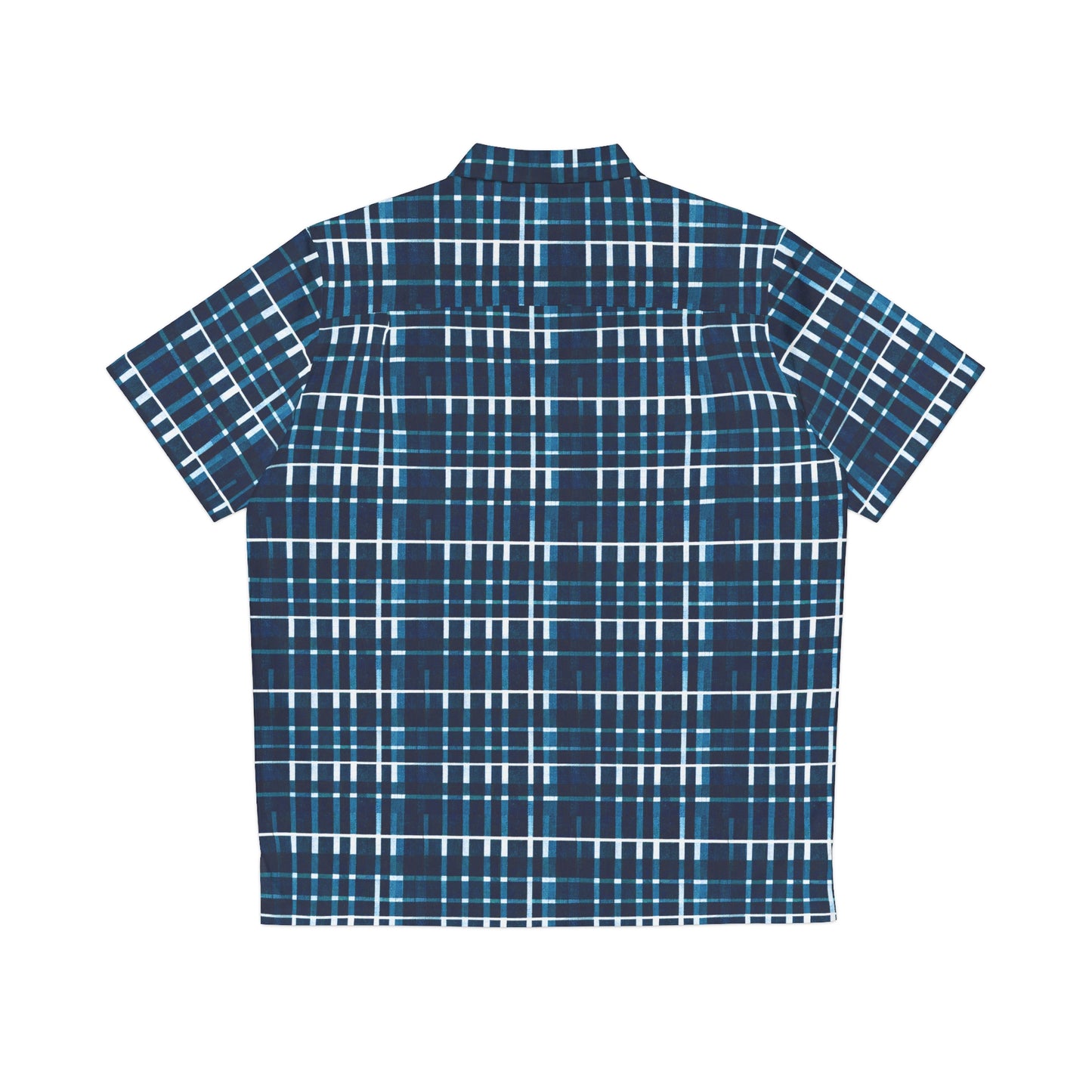 Royal Heritage Plaid Men's Hawaiian Shirt