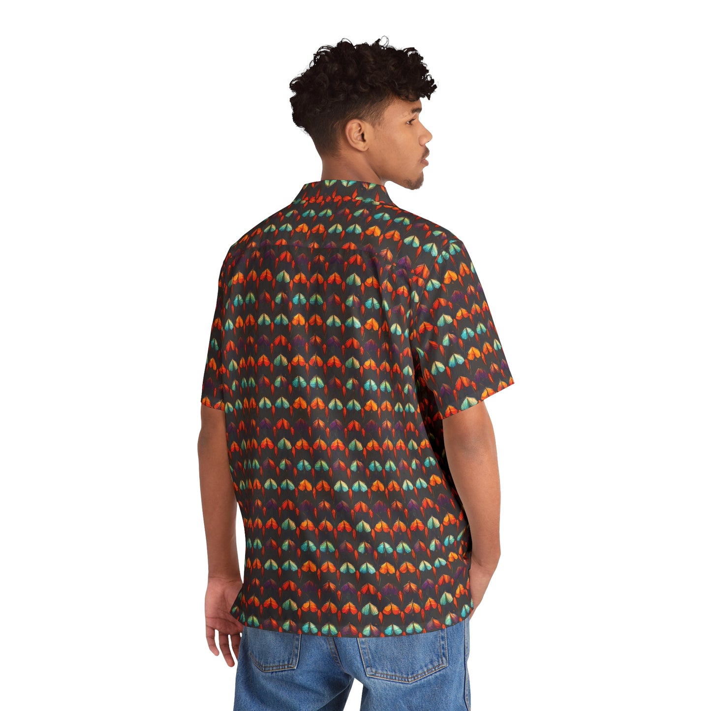 Quilted Wings Men's Hawaiian Shirt