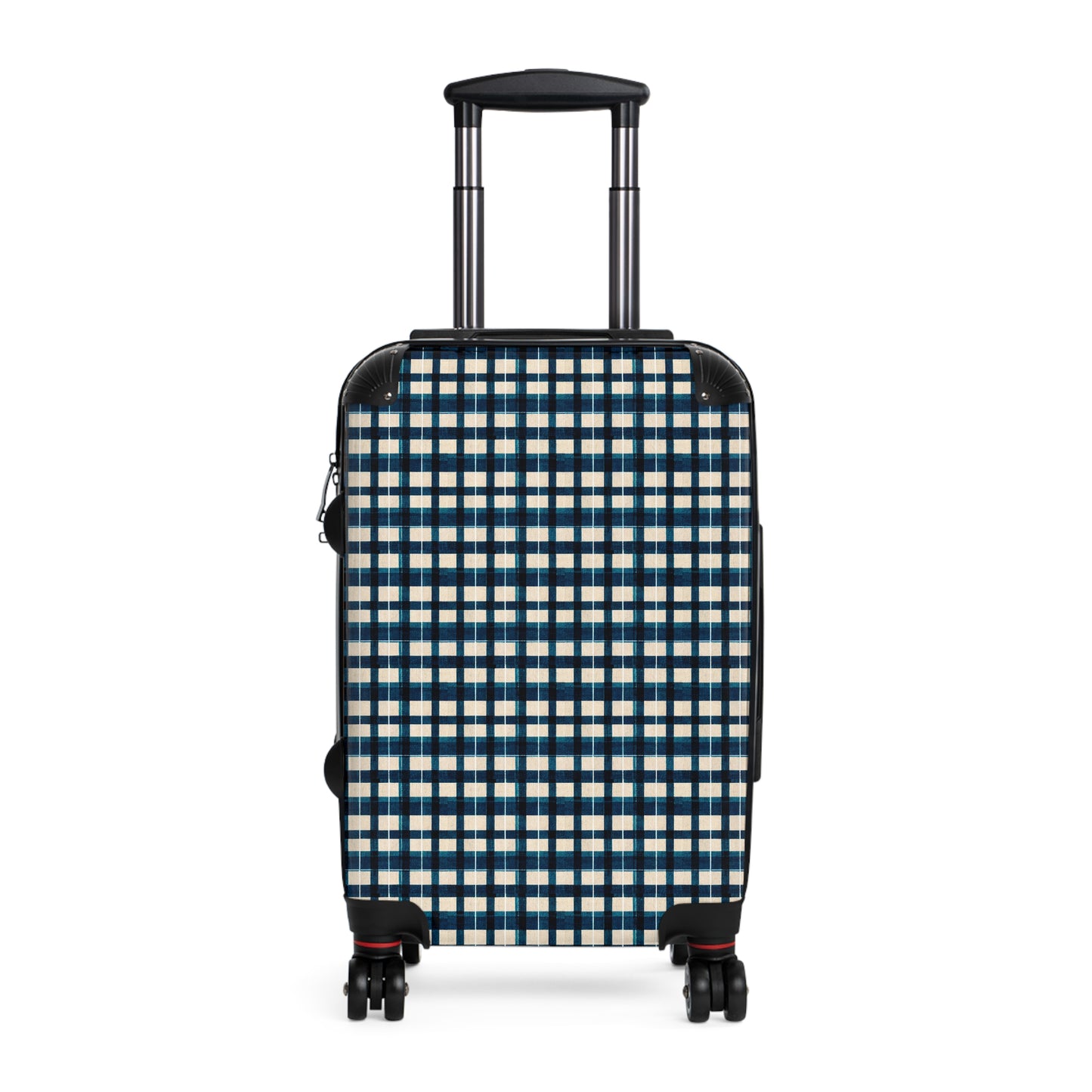 Frosty Glen Plaid Suitcase