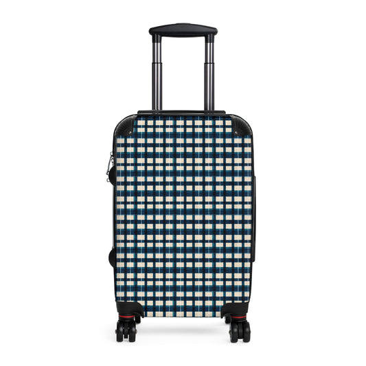 Frosty Glen Plaid Suitcase