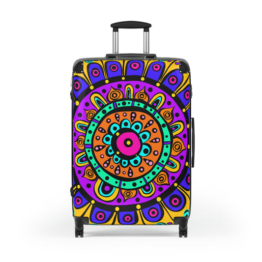 Mandala With Yellow Suitcase