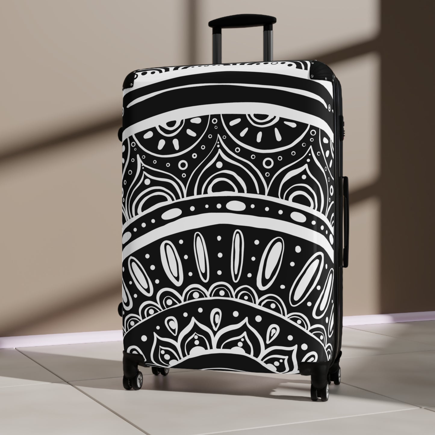 Yin Yang Mandala Suitcase