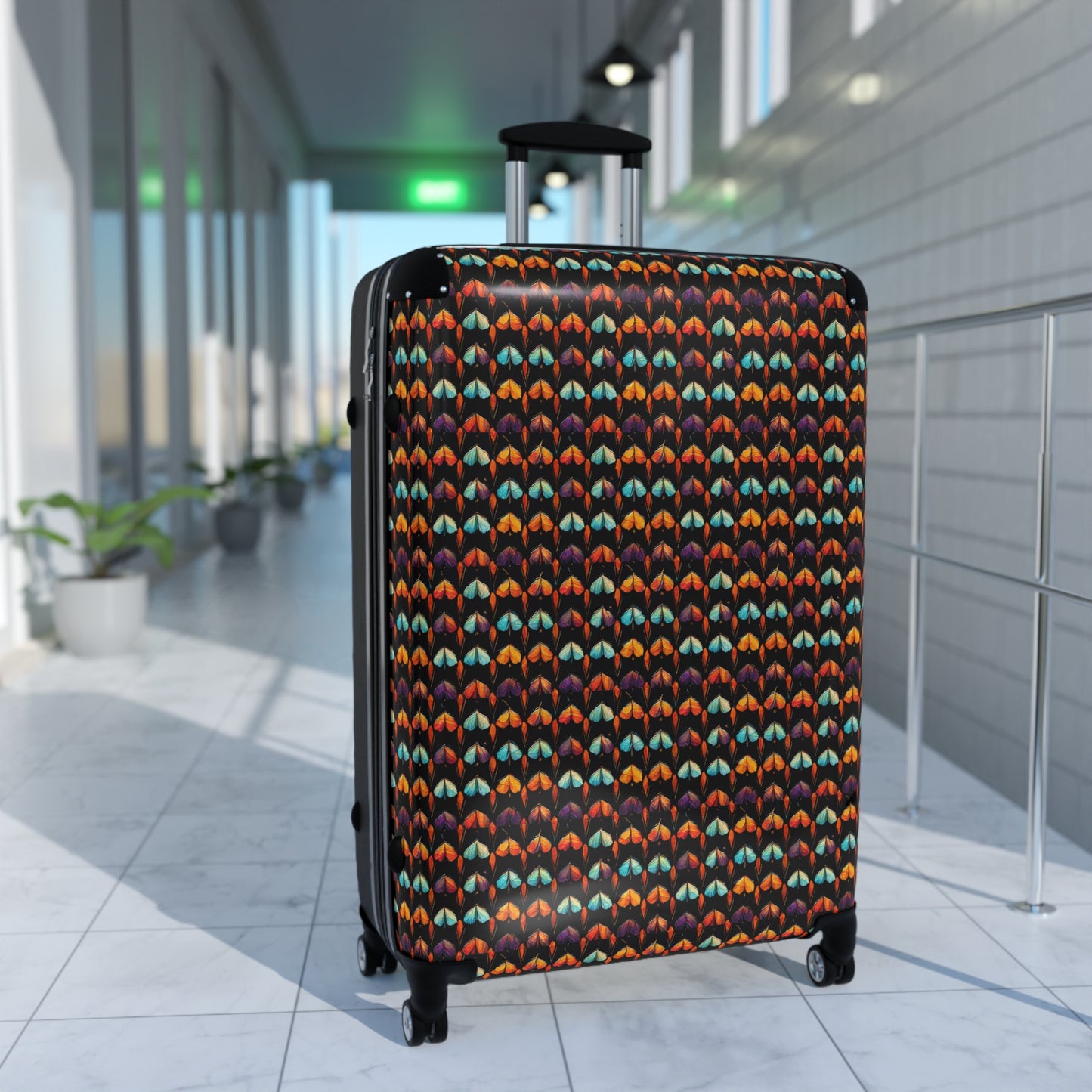 Quilted Wings Suitcase