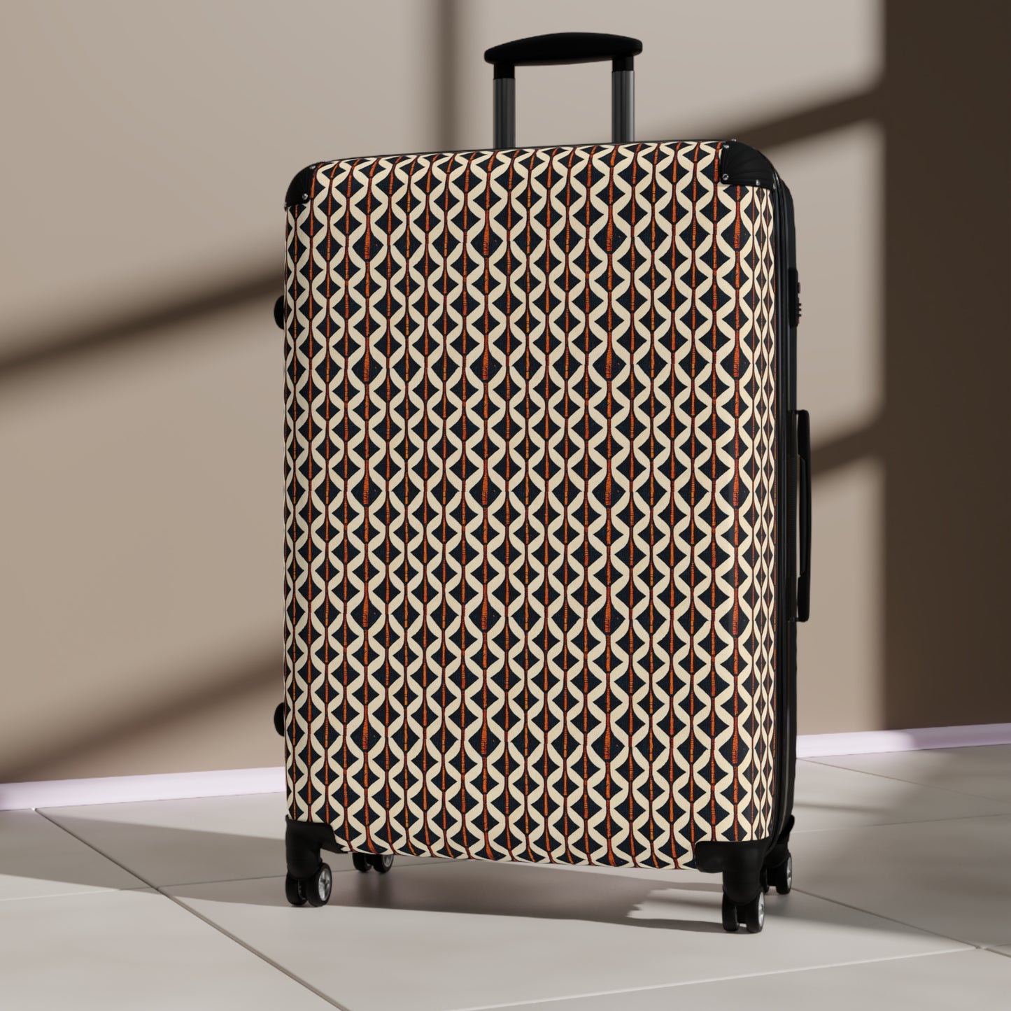 Tribal Tones In Harmony Suitcase