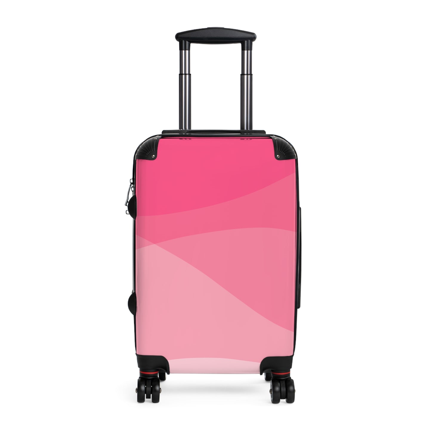 Electric Pink Waves Suitcase