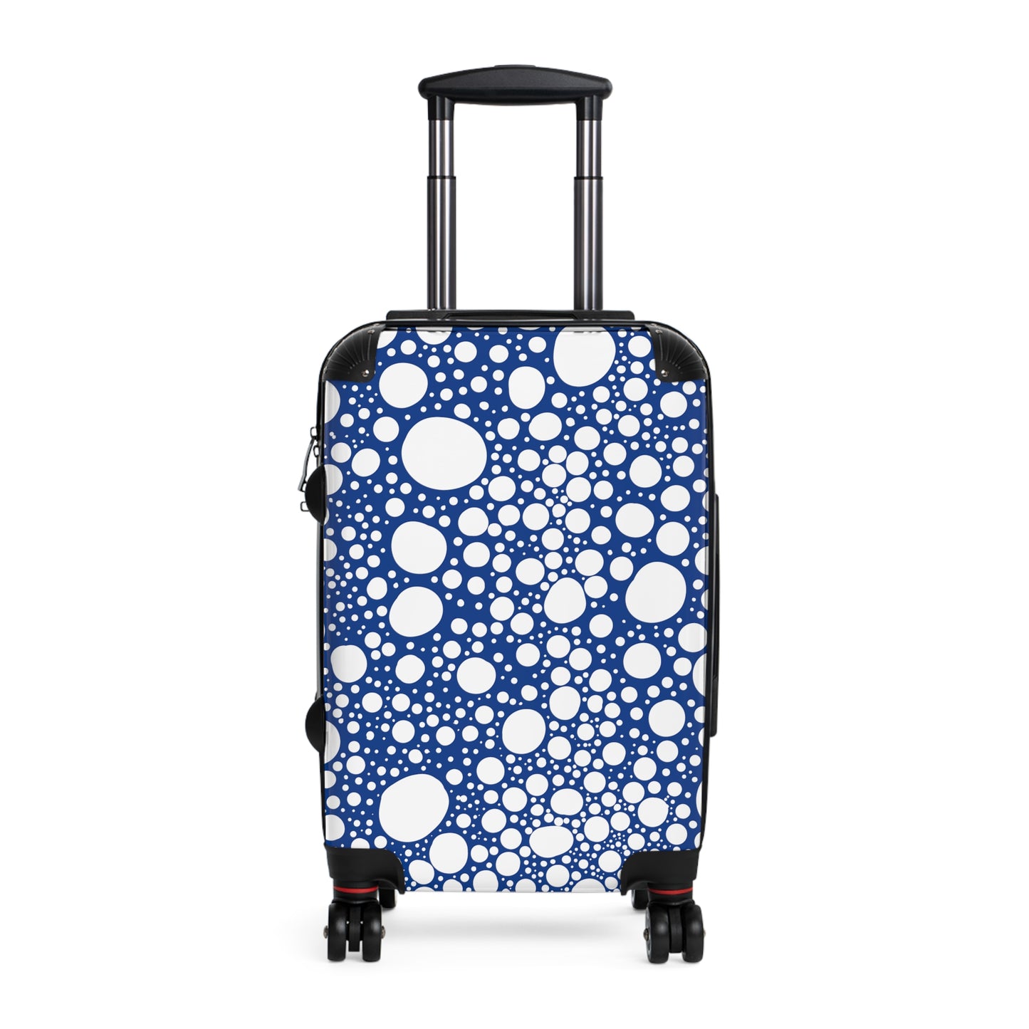 Blanca Ink Spots on Dark Blue Suitcase