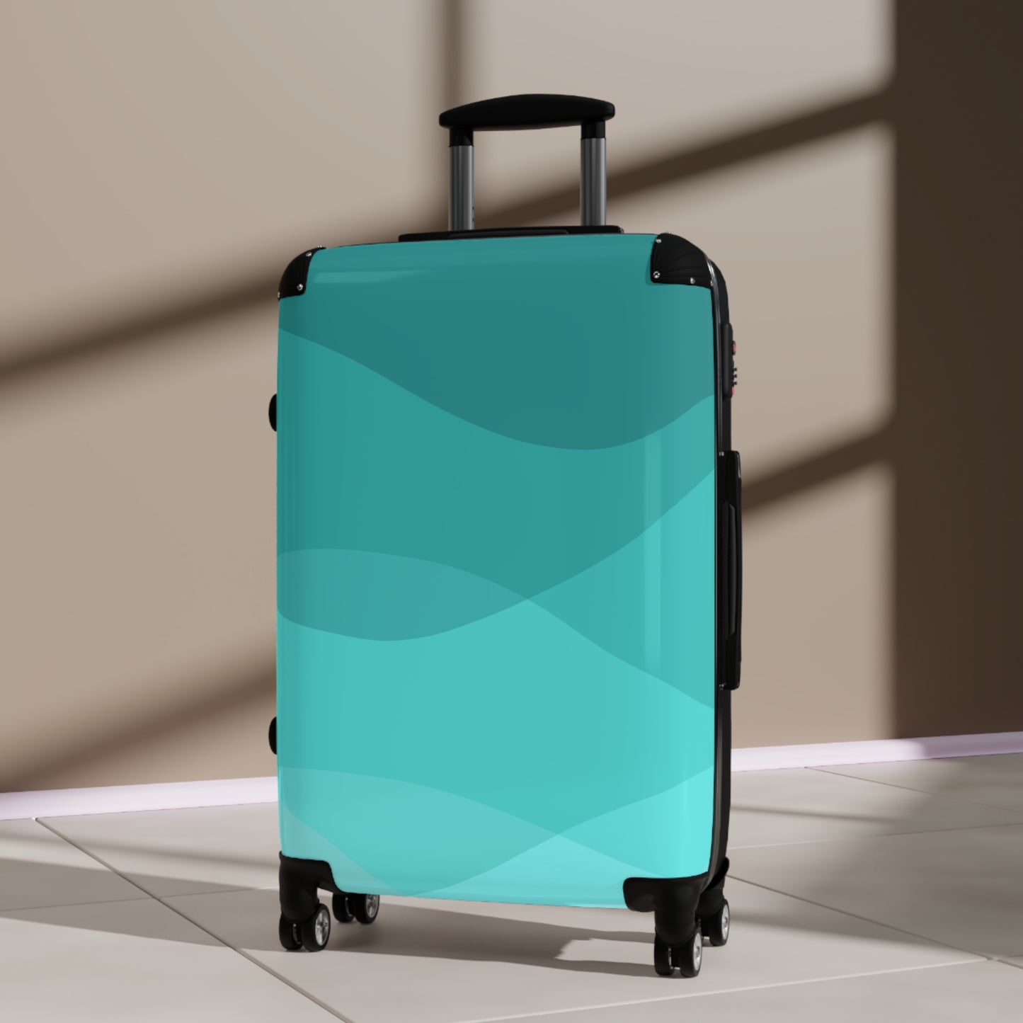 Aqua Shallows Suitcase