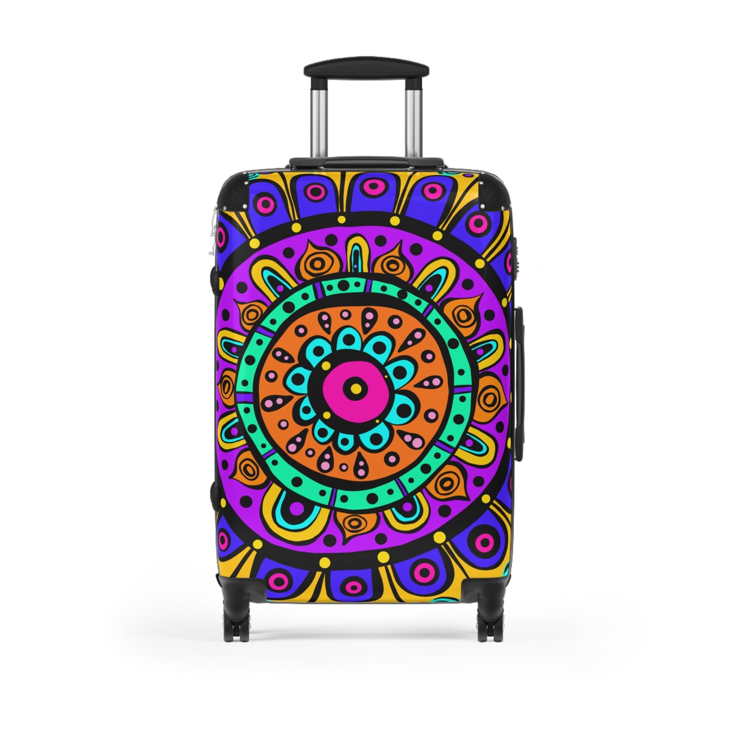 Mandala With Yellow Suitcase