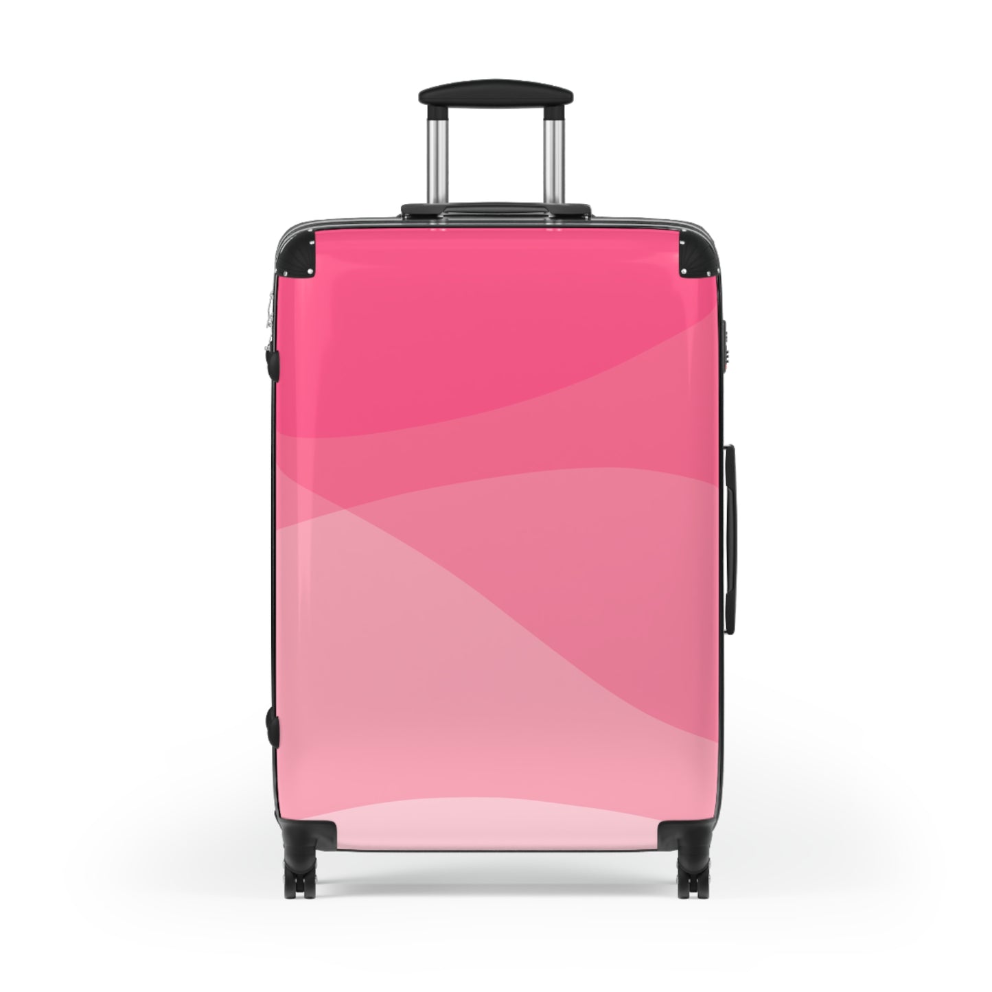 Electric Pink Waves Suitcase