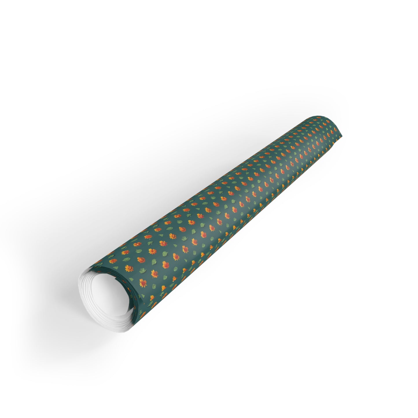 Foliage and Florals Gift Wrapping Paper Rolls, 1pc