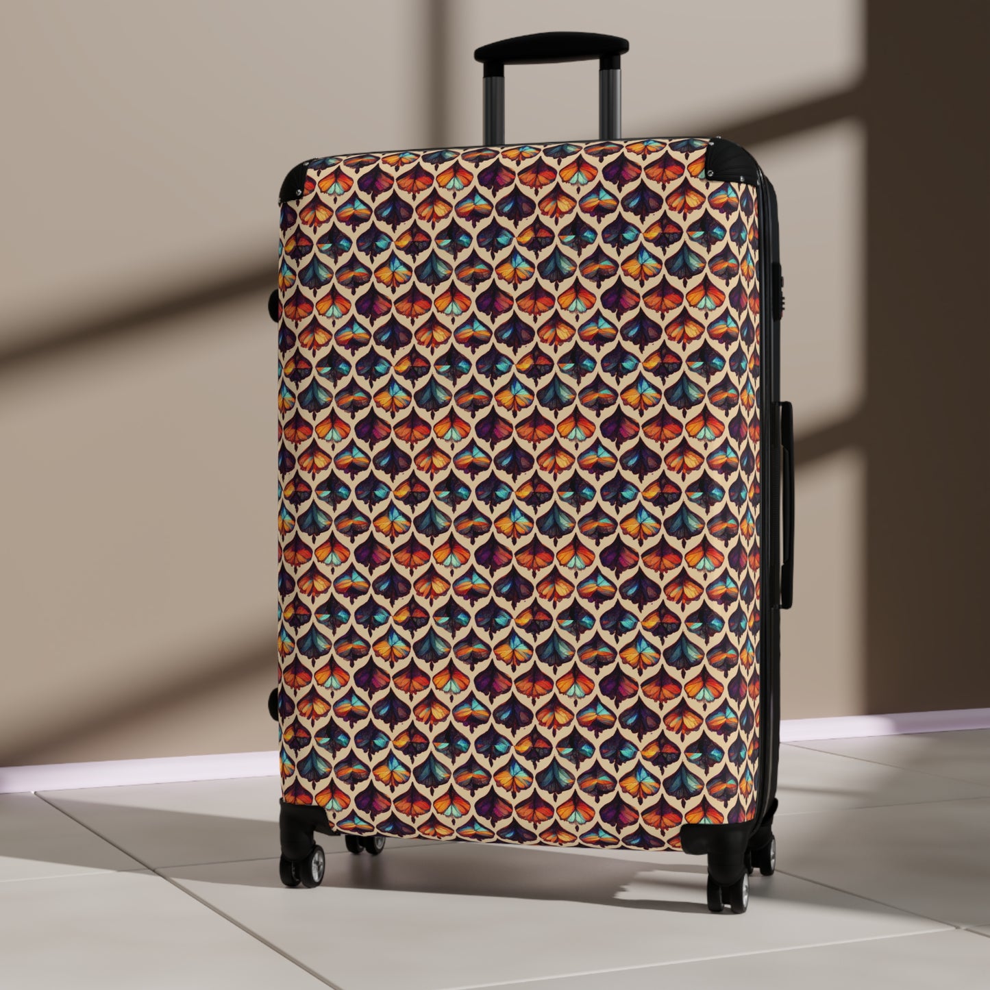 Butterfly Kaleidoscope Suitcase