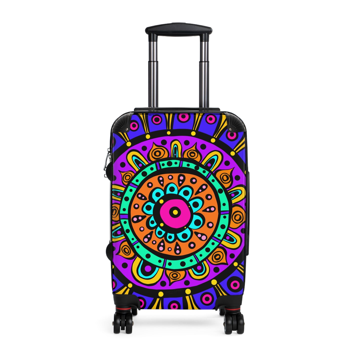 Mandala With Yellow Suitcase