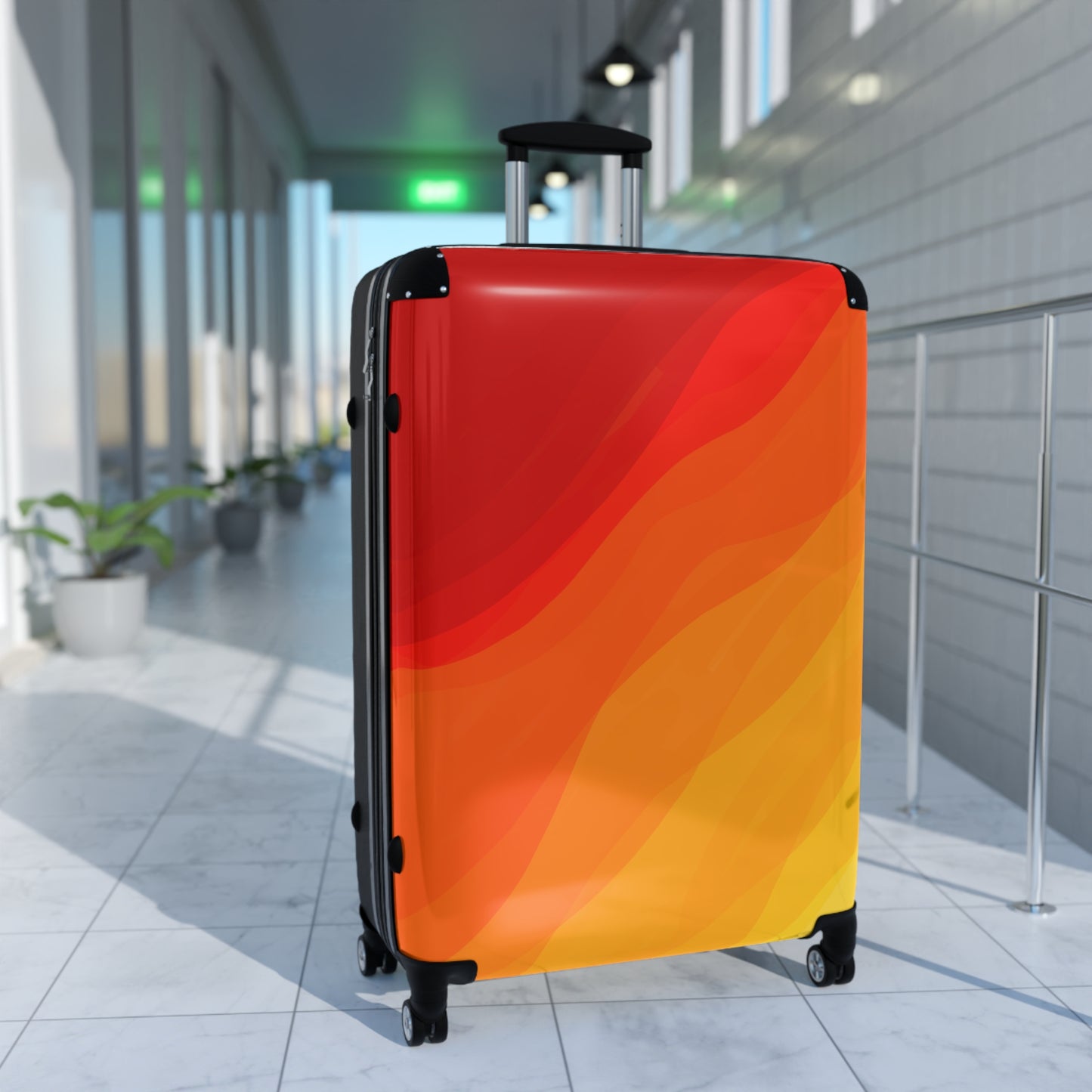 Molten Waves Suitcase