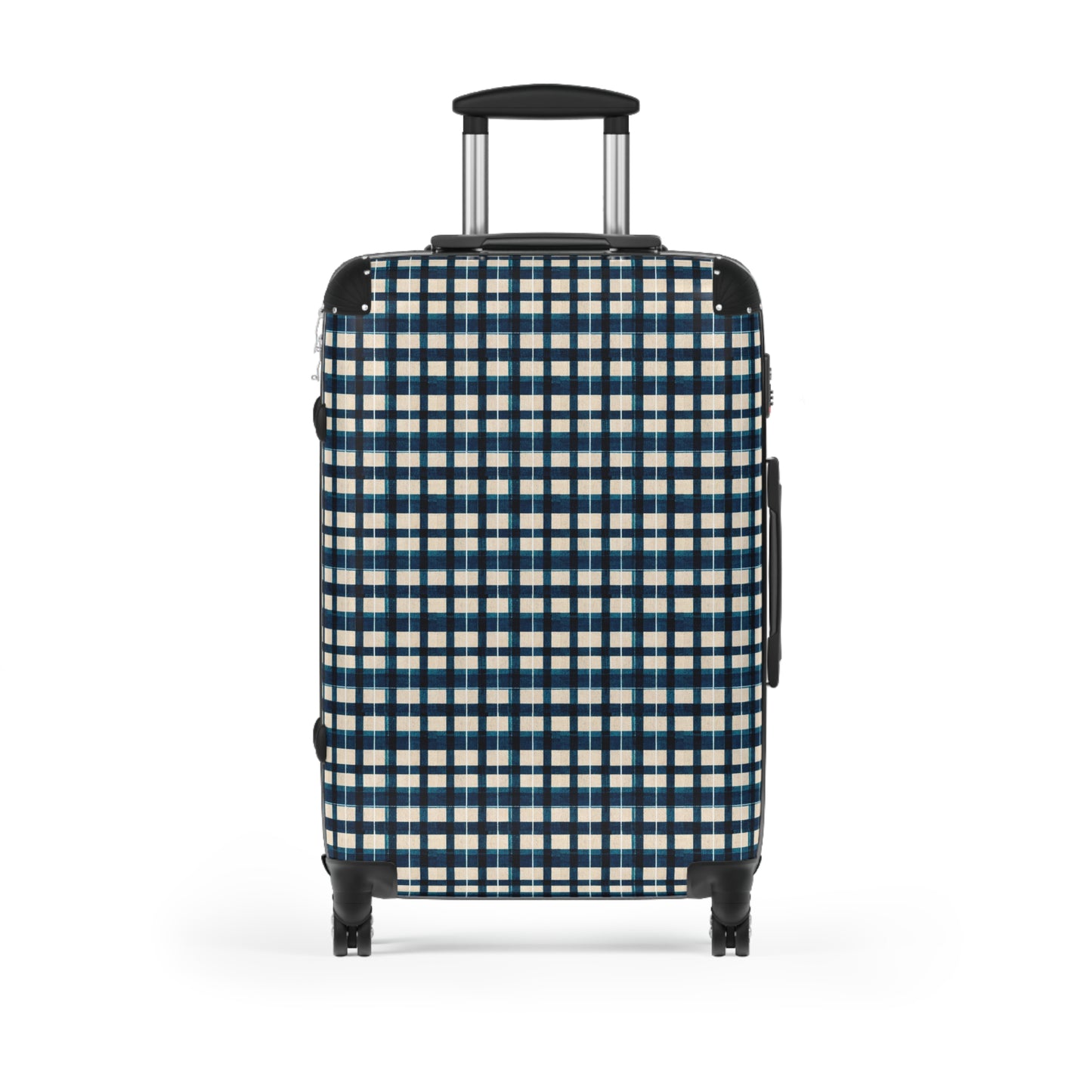 Frosty Glen Plaid Suitcase