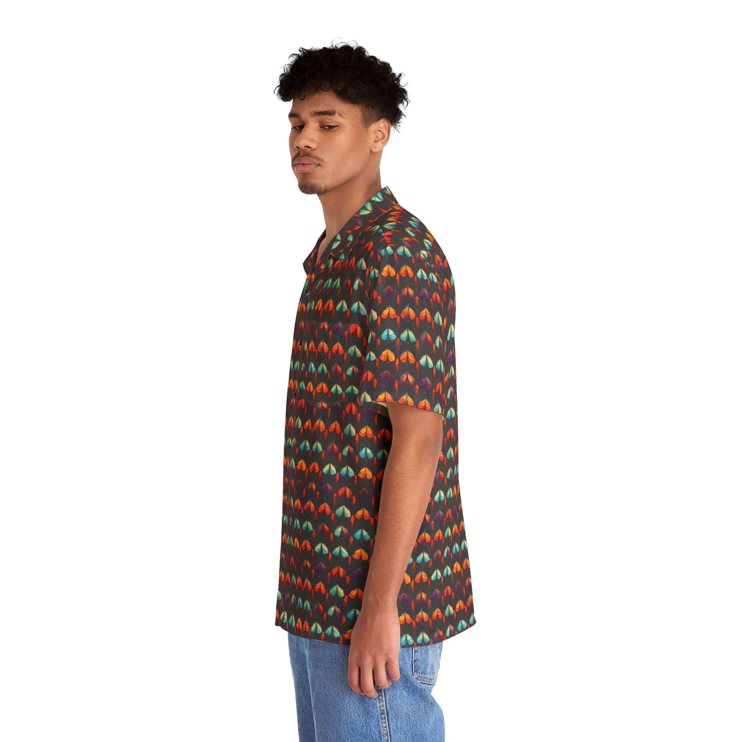 Quilted Wings Men's Hawaiian Shirt
