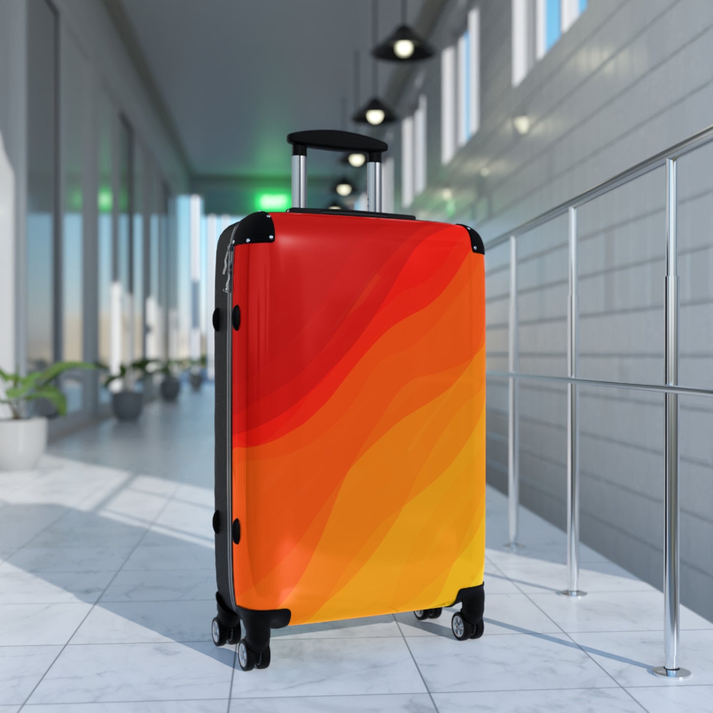 Molten Waves Suitcase