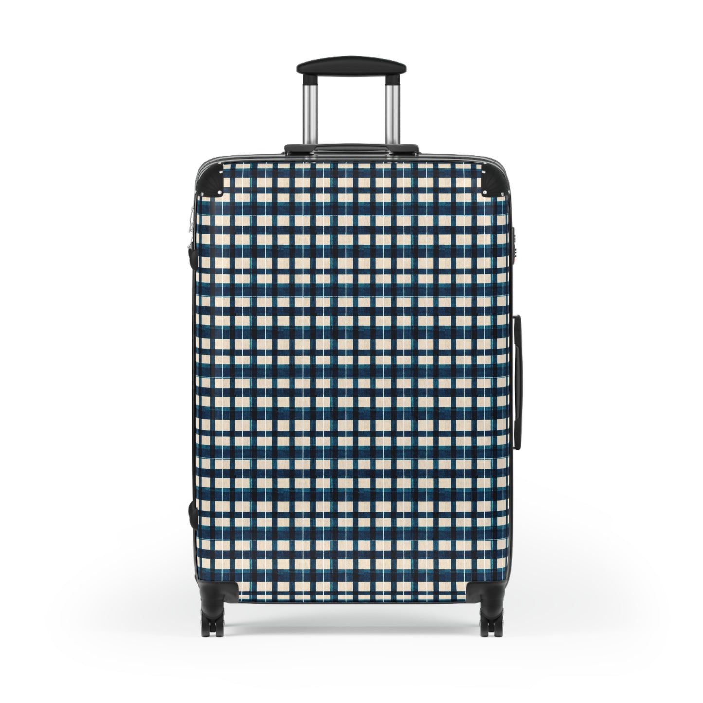 Frosty Glen Plaid Suitcase