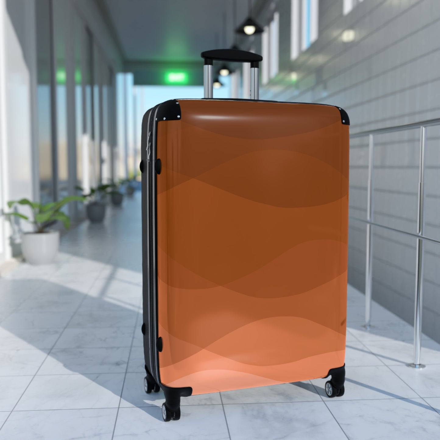 Pumpkin Spice Flow Suitcase