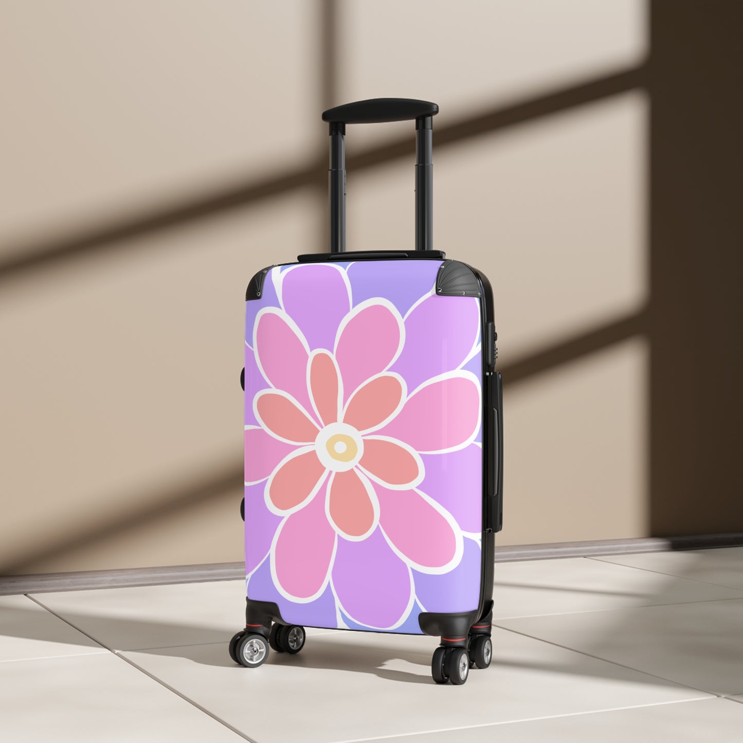 A Simple Flower Suitcase