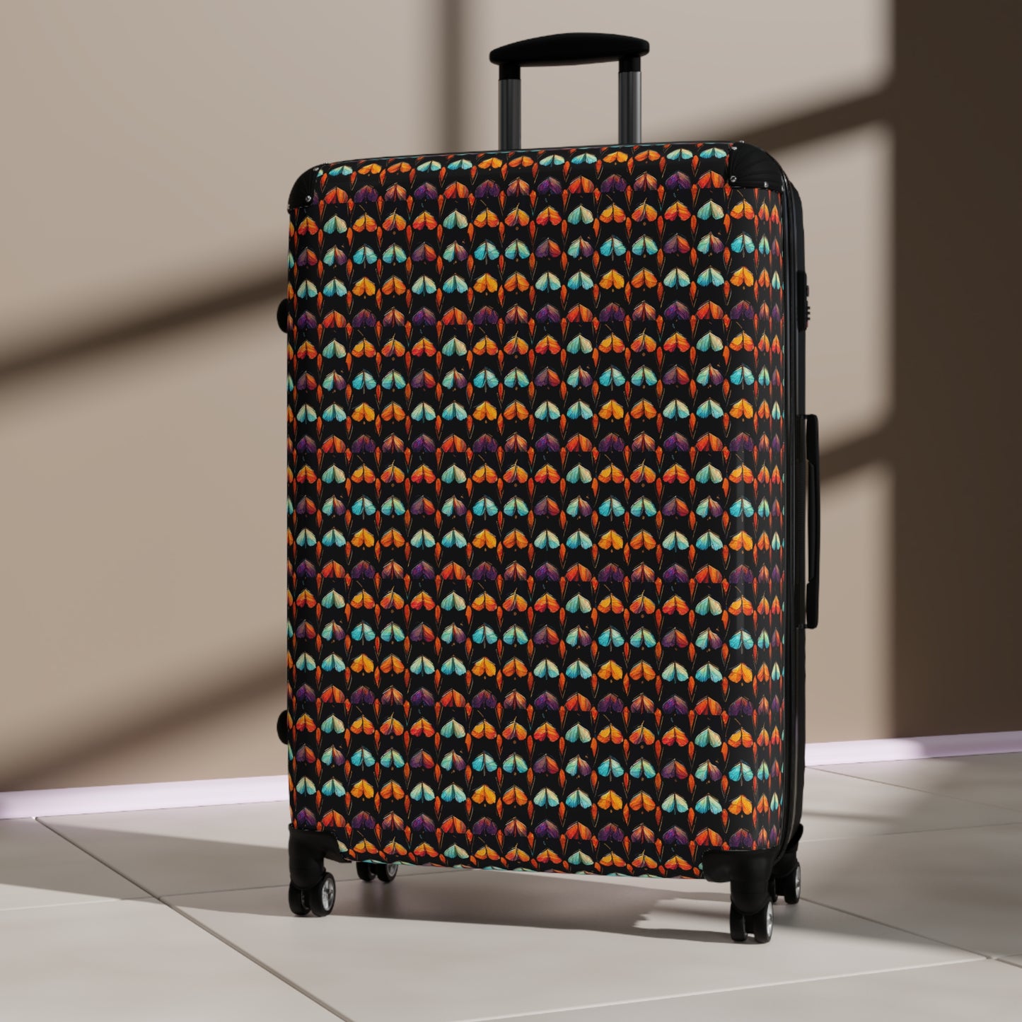 Quilted Wings Suitcase