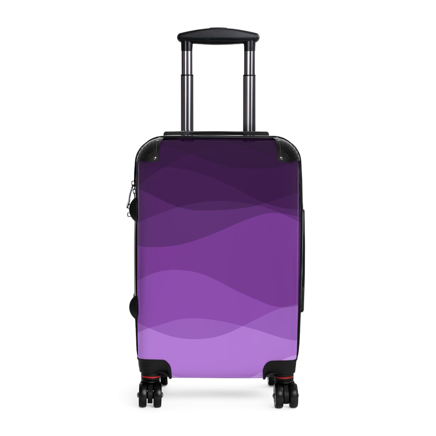 Plum Waves Suitcase