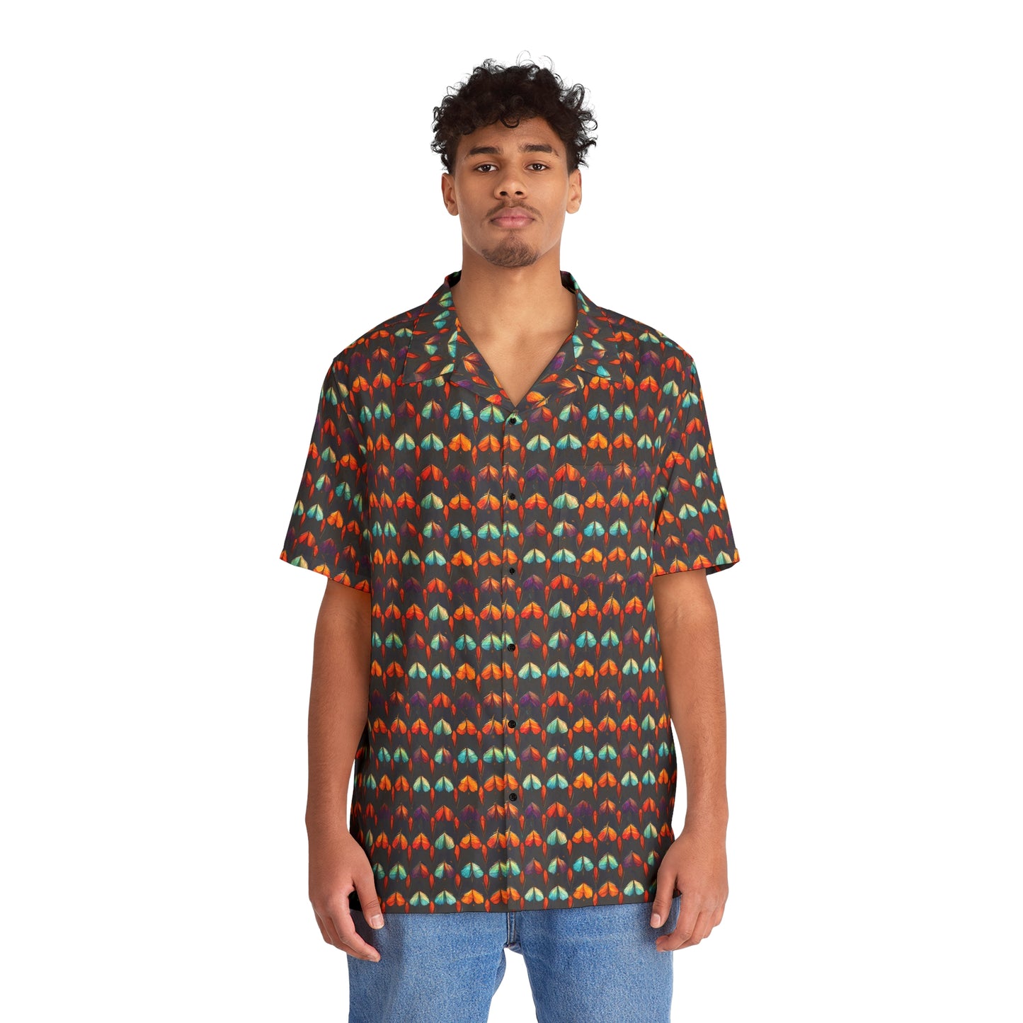 Quilted Wings Men's Hawaiian Shirt