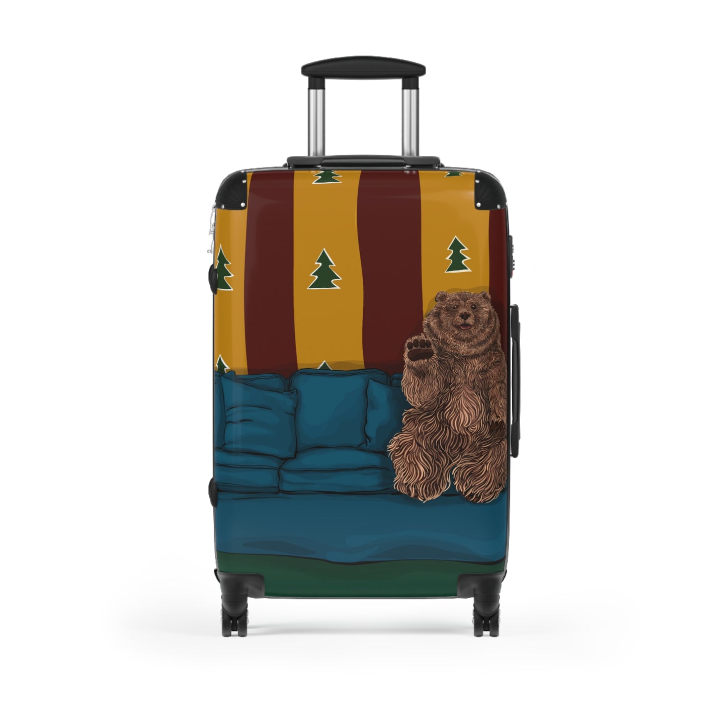 Mountain Bear Suitcase