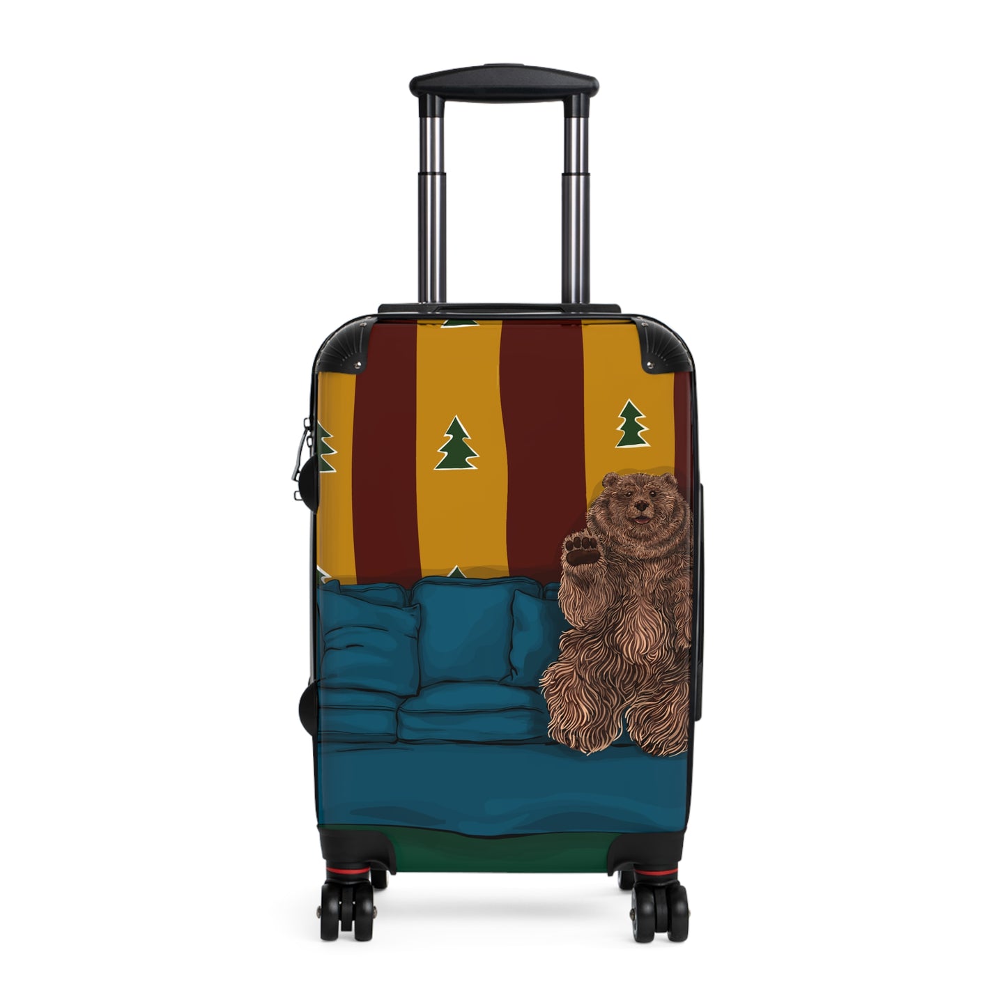 Mountain Bear Suitcase