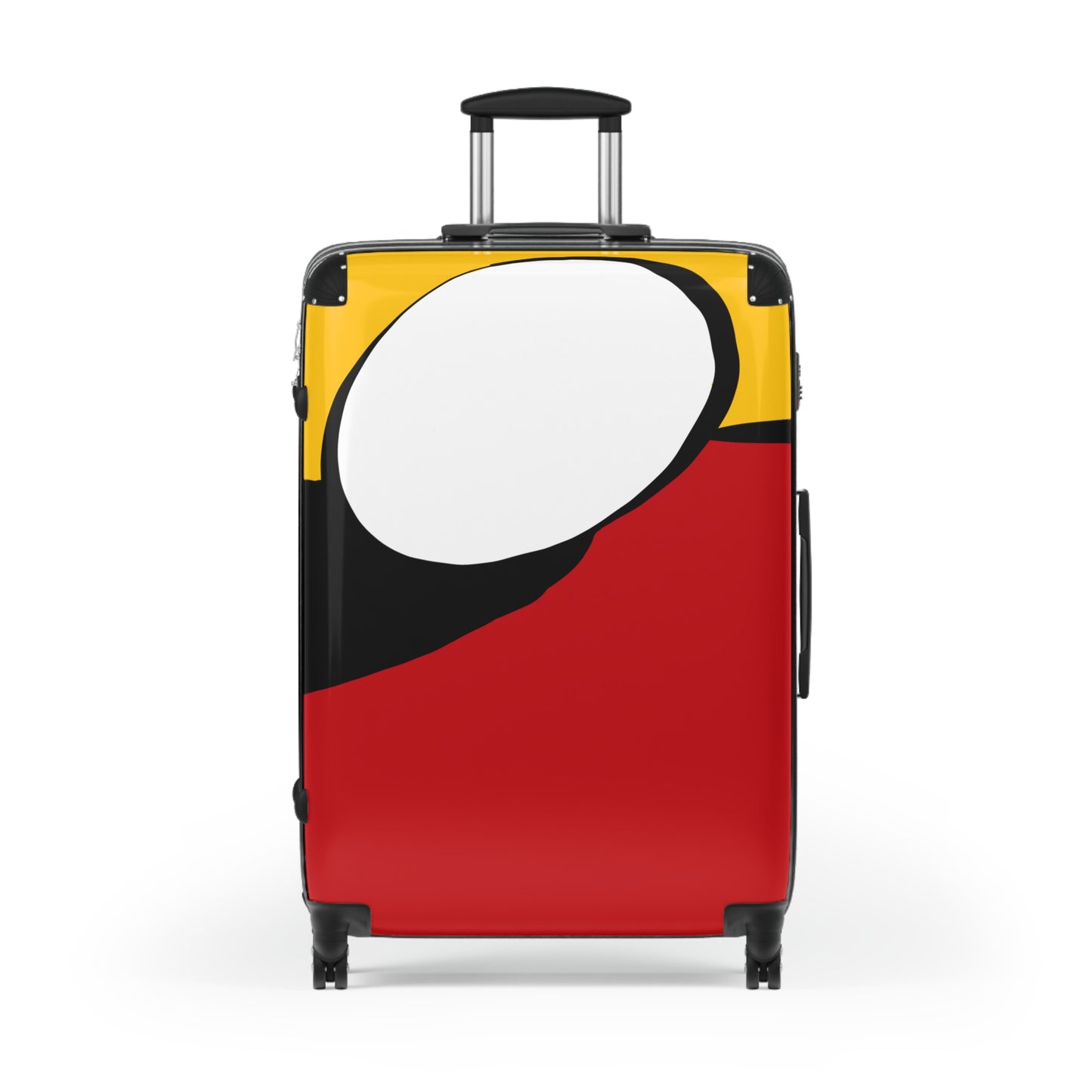 Crimson and Yellow Incubation Suitcase