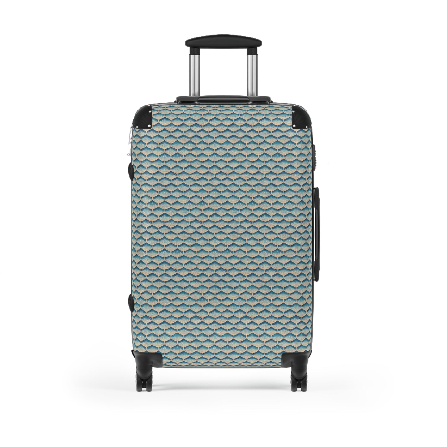 Seafoam Scales Suitcase