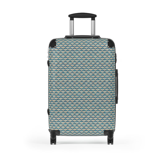 Seafoam Scales Suitcase