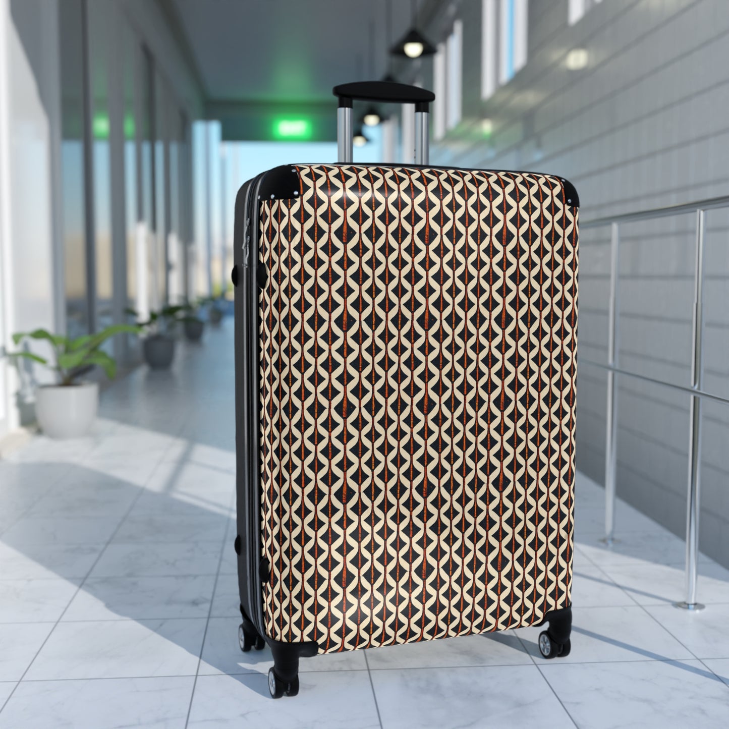 Tribal Tones In Harmony Suitcase