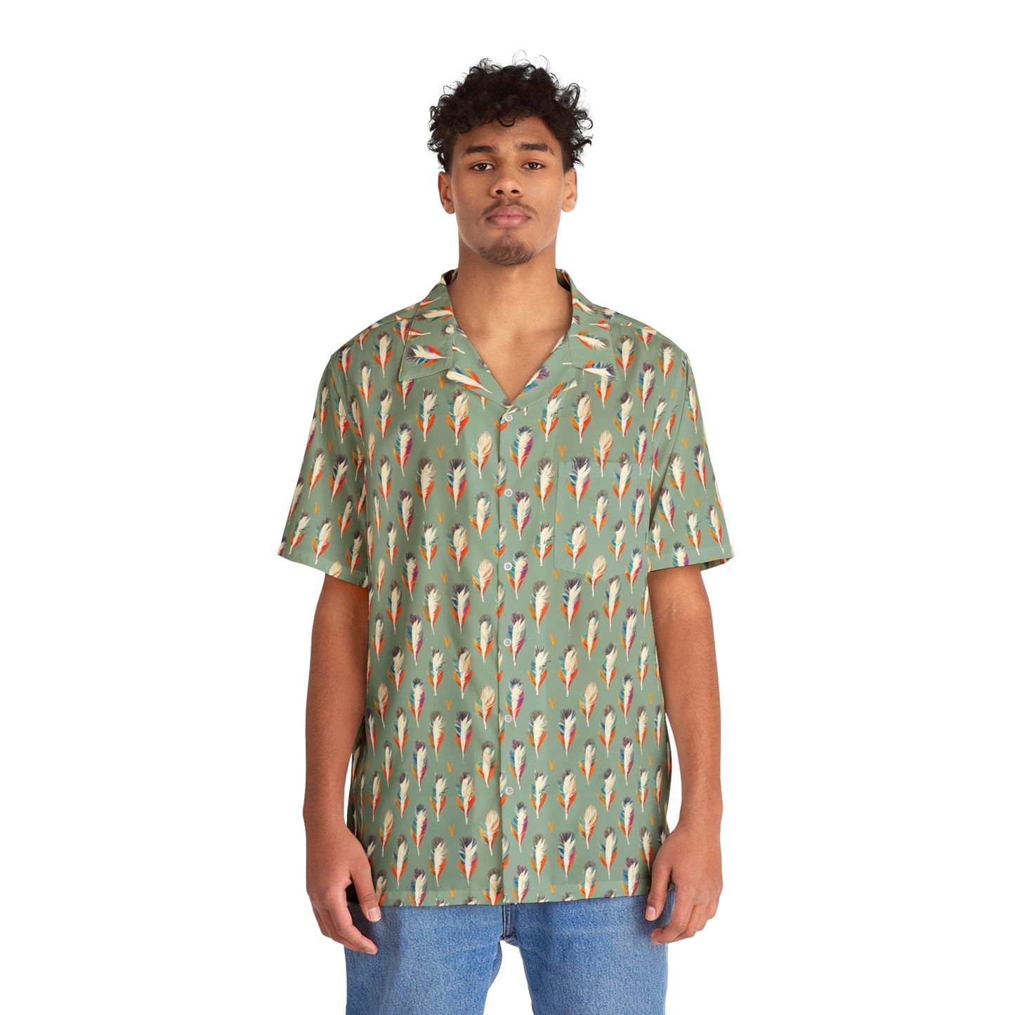 Tropical Birdsong Men's Hawaiian Shirt