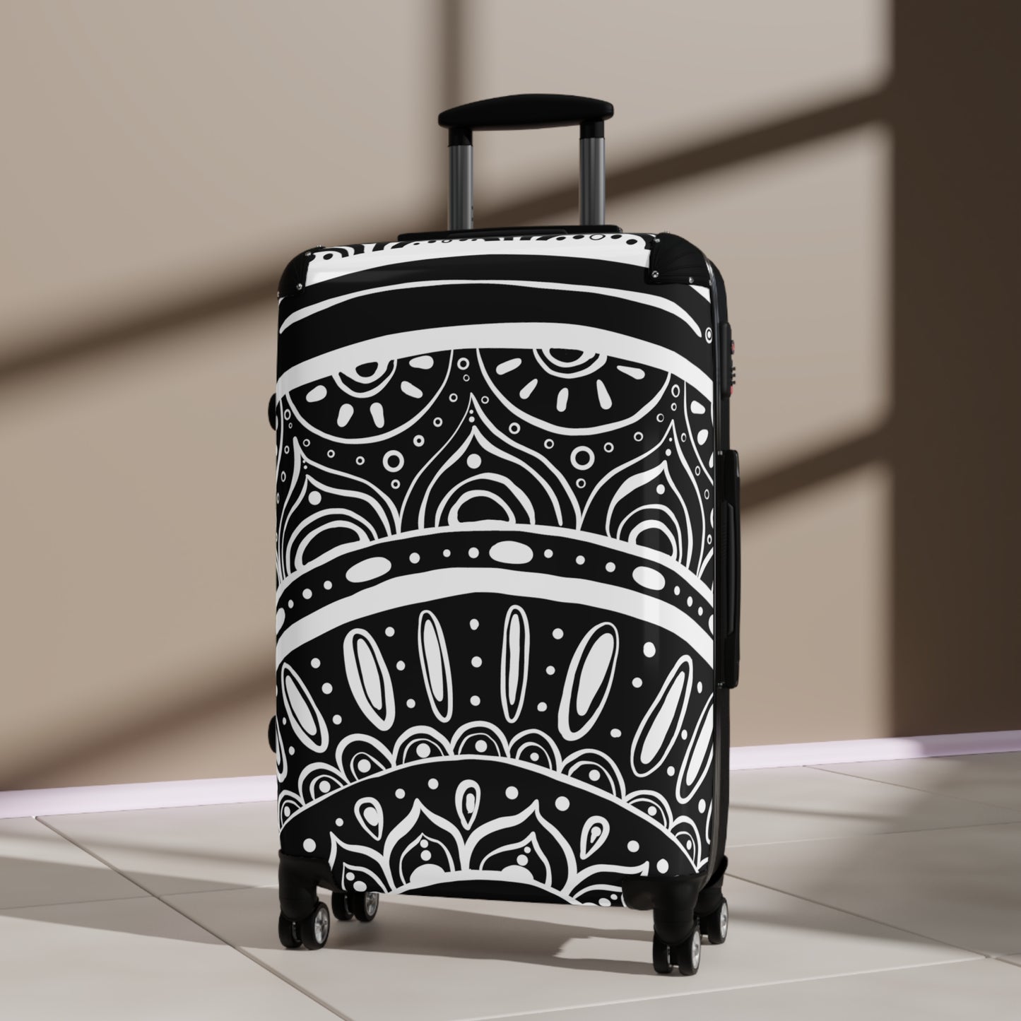 Yin Yang Mandala Suitcase