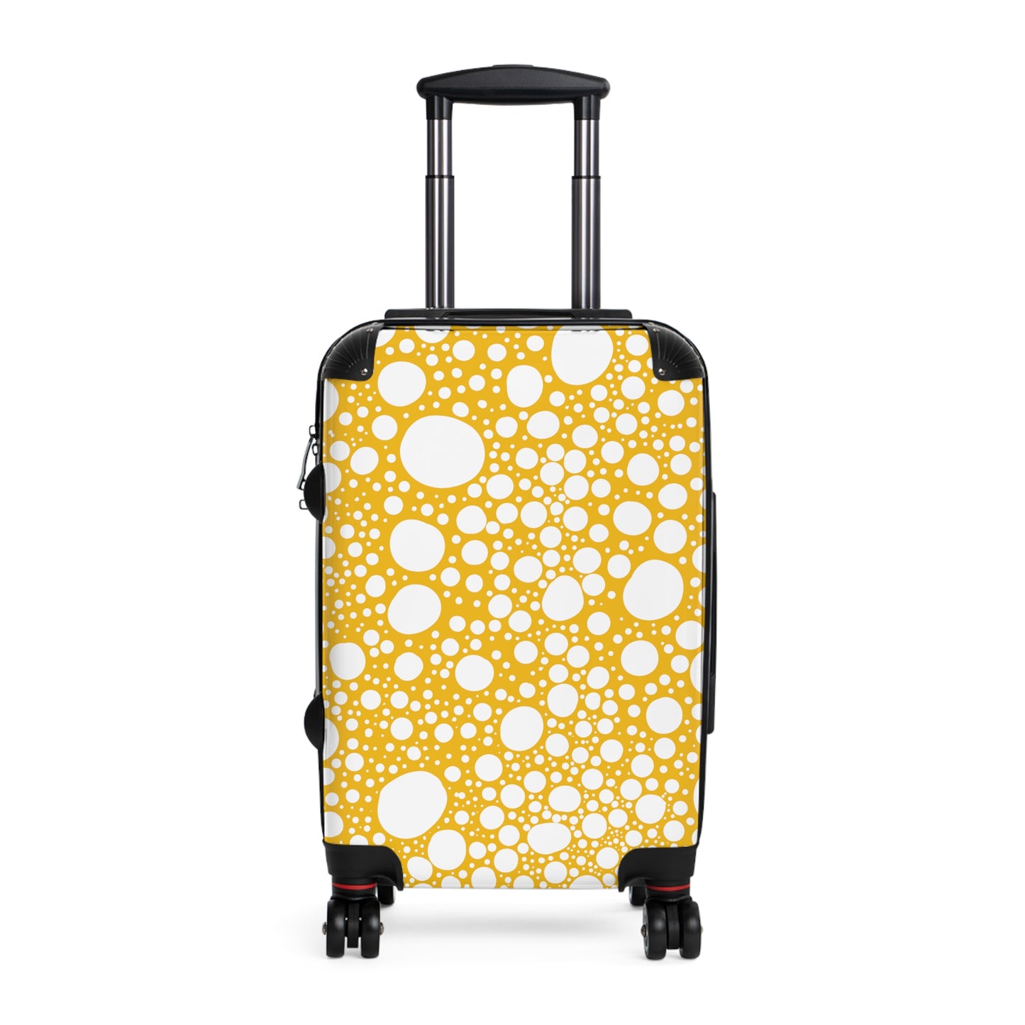 Blanca Ink Spots on Yellow Suitcase