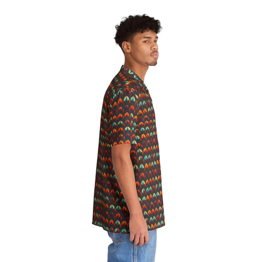 Quilted Wings Men's Hawaiian Shirt