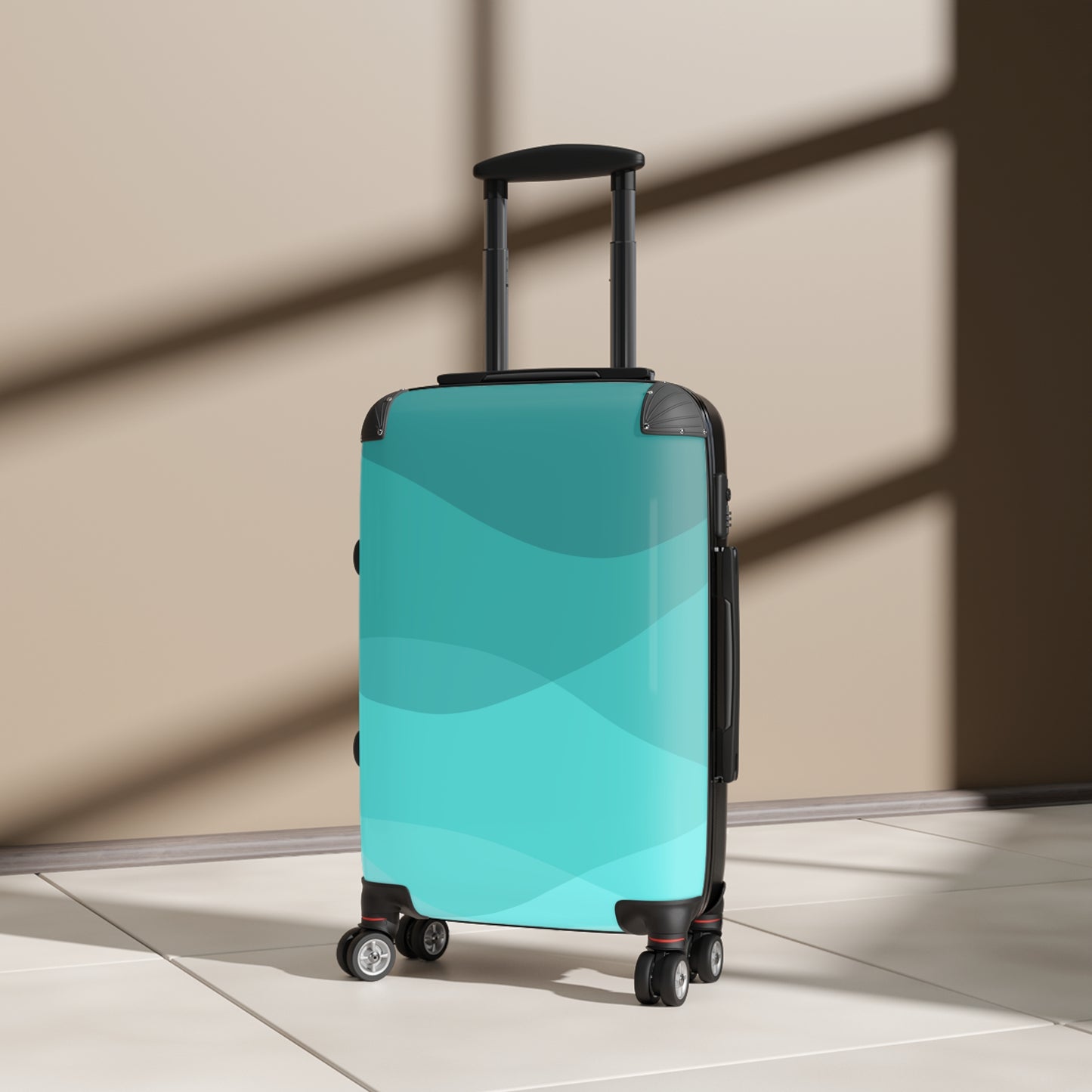 Aqua Shallows Suitcase