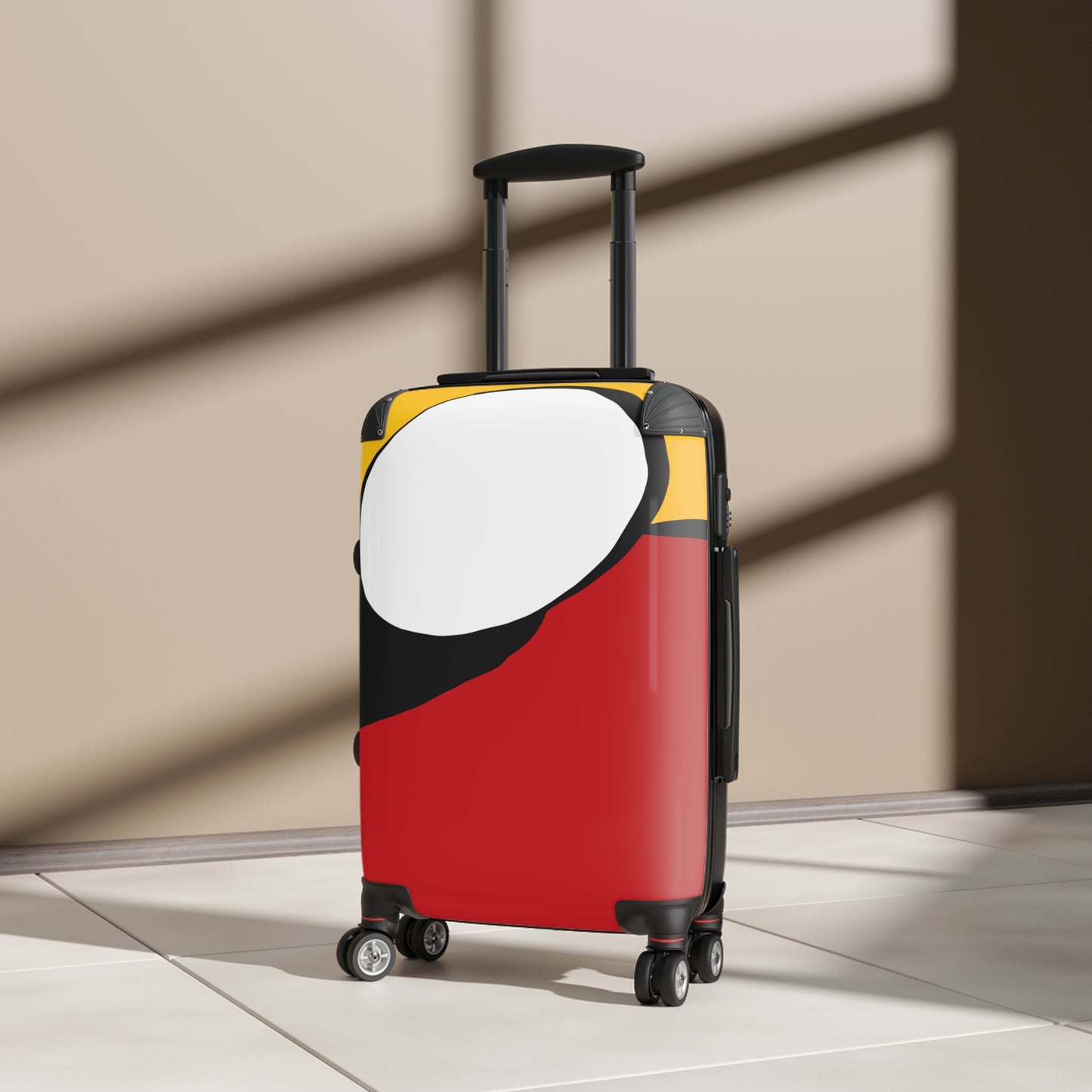 Crimson and Yellow Incubation Suitcase