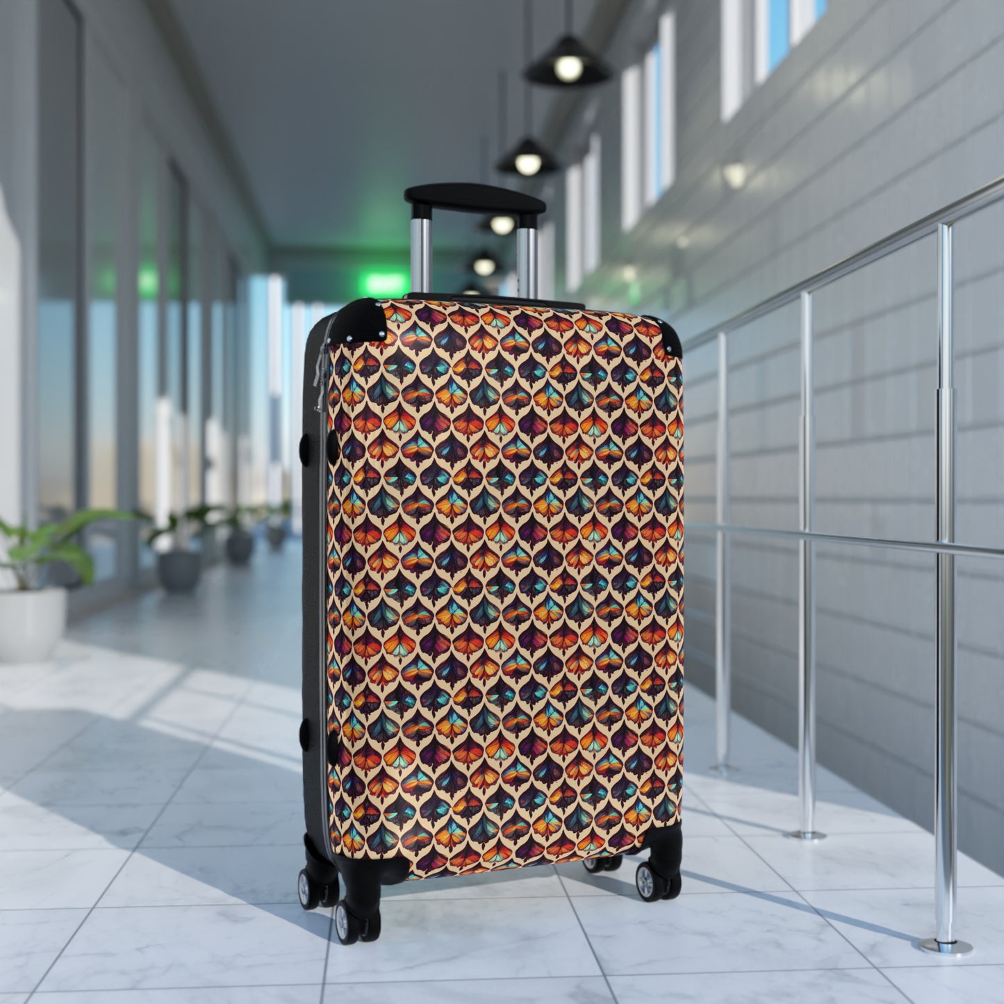 Butterfly Kaleidoscope Suitcase