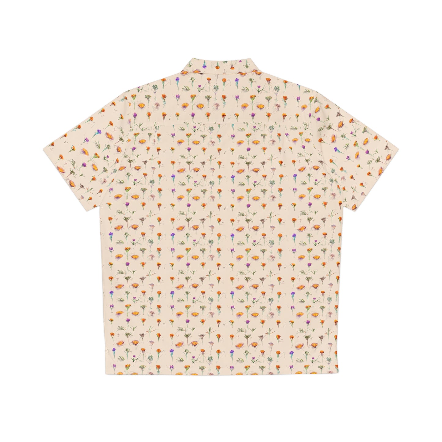 Sketches In Bloom Men's Hawaiian Shirt